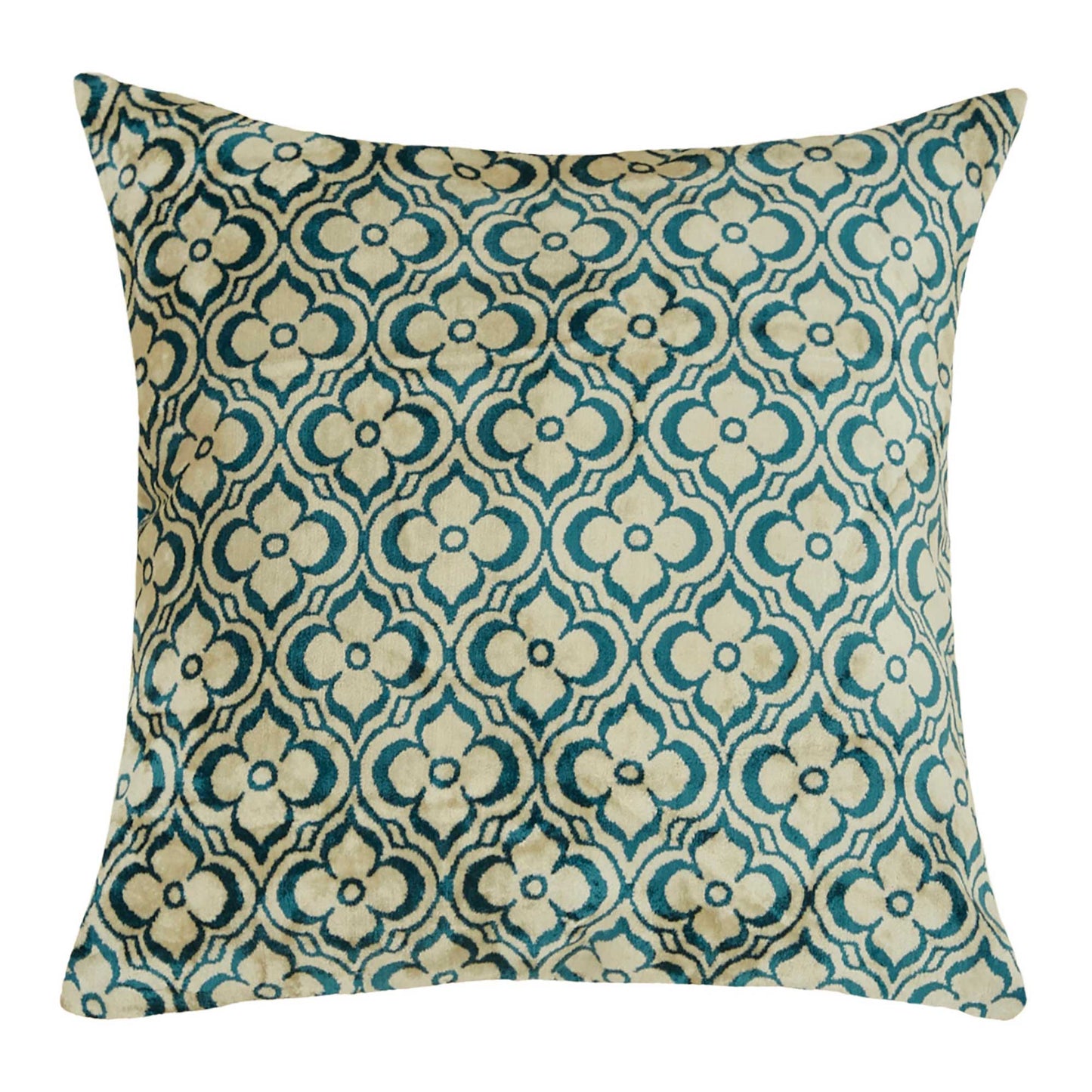 Silk and Velvet Pillow Cover