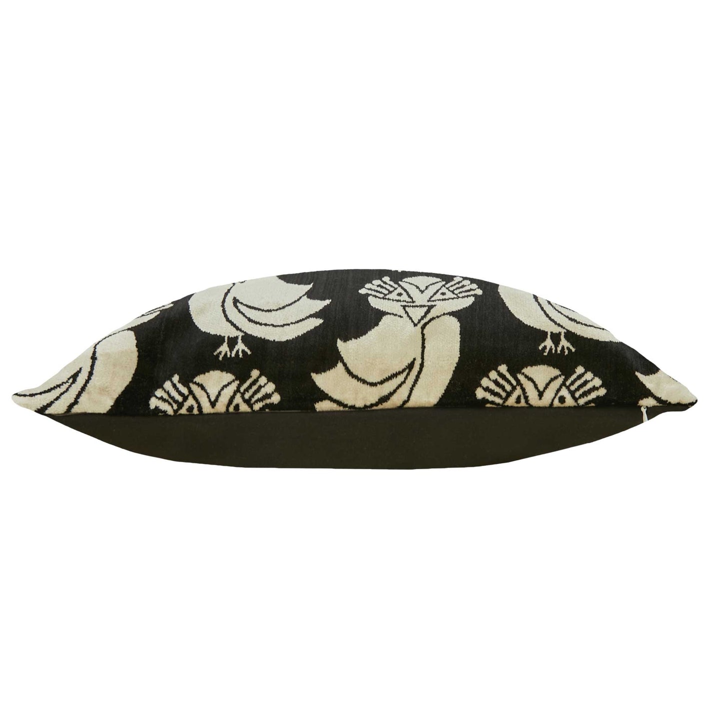 Silk and Velvet Pillow Cover