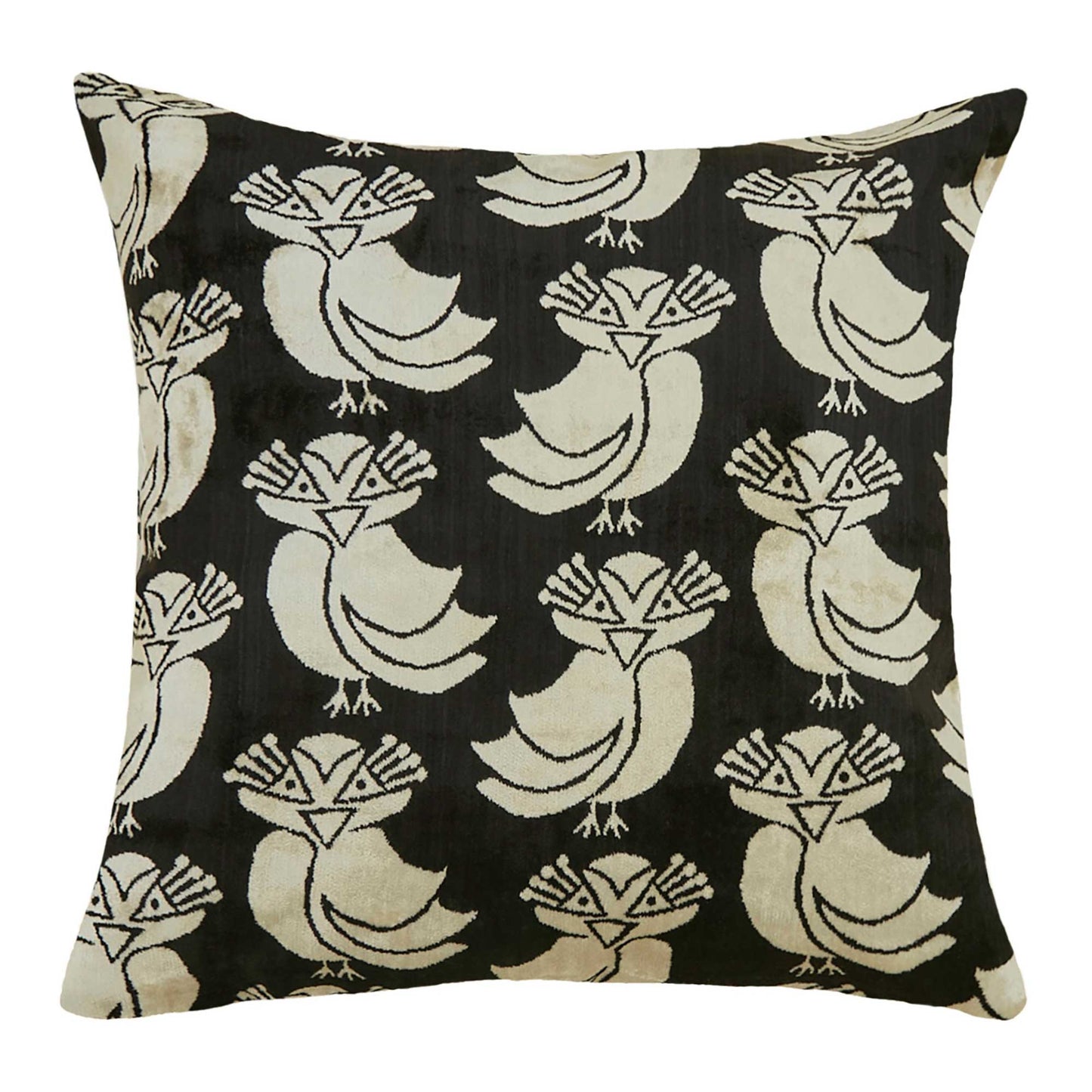 Silk and Velvet Pillow Cover