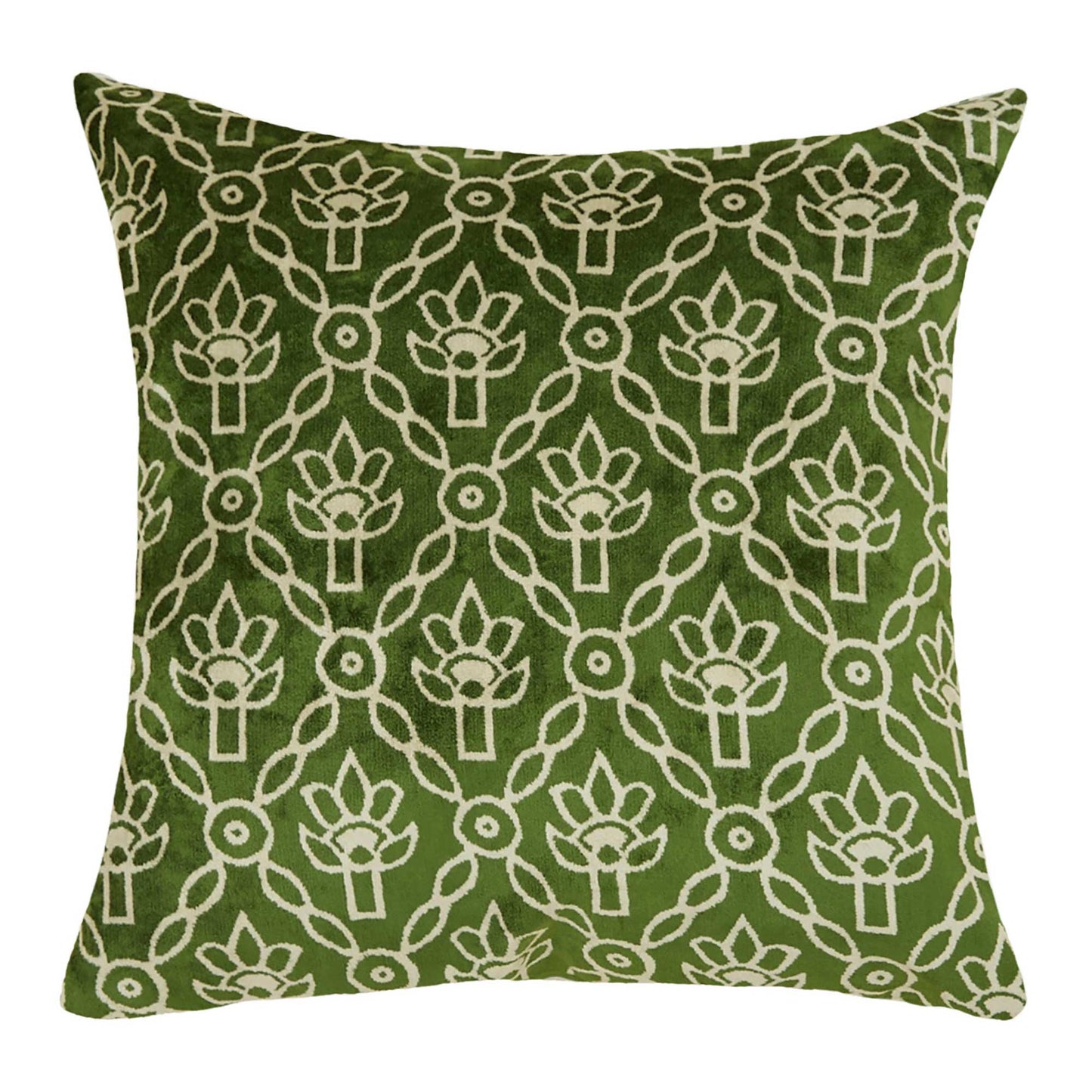 Silk and Velvet Pillow Cover