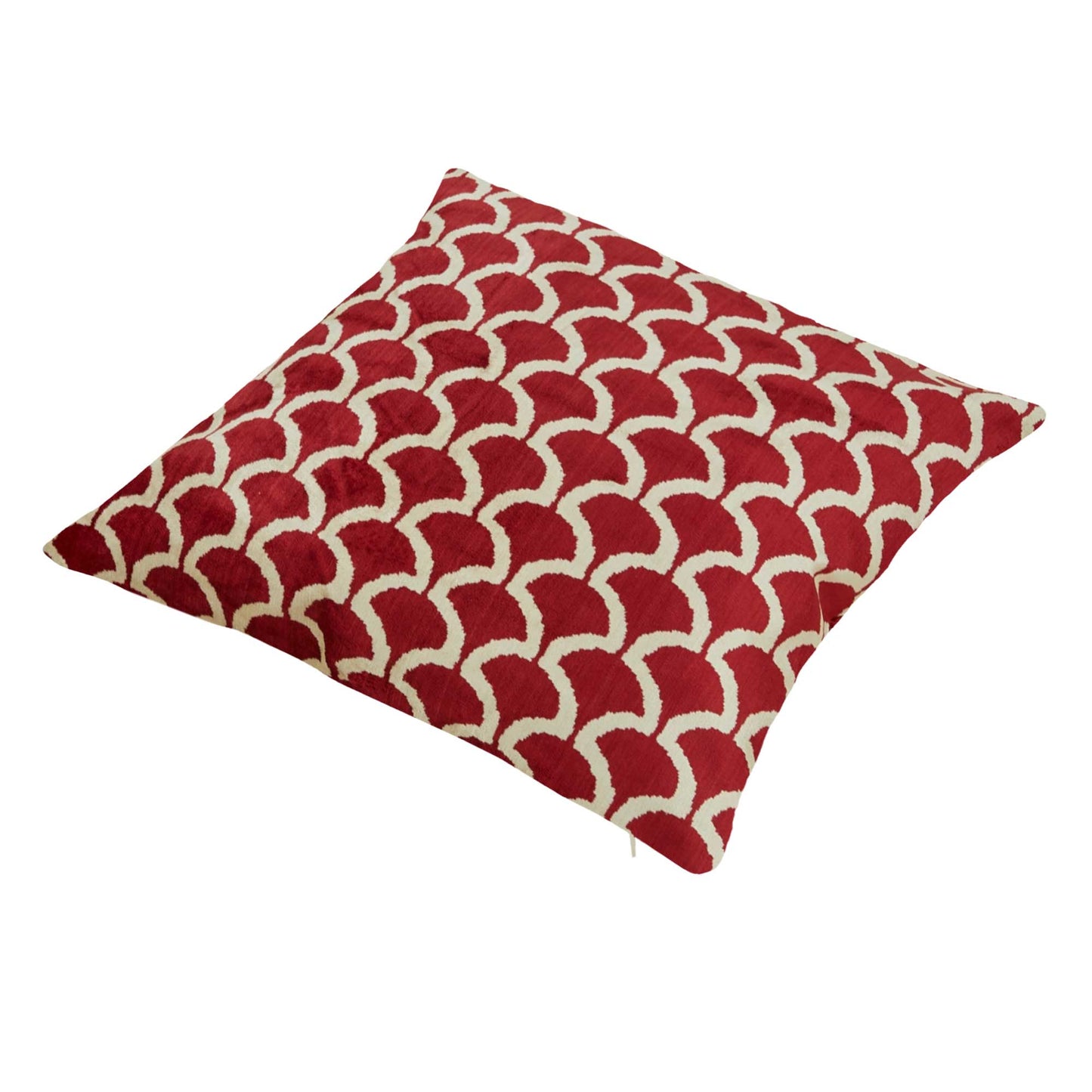 Silk and Velvet Pillow Cover