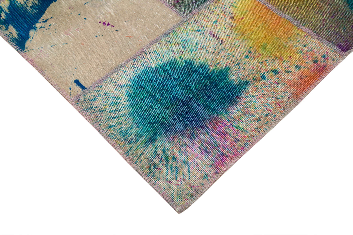 10x13 Multicolor Patchwork Rug - 10462