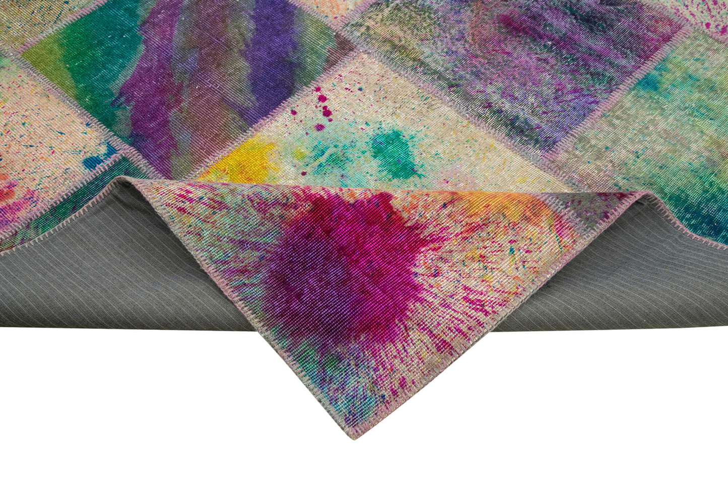 10x13 Multicolor Patchwork Rug - 10462