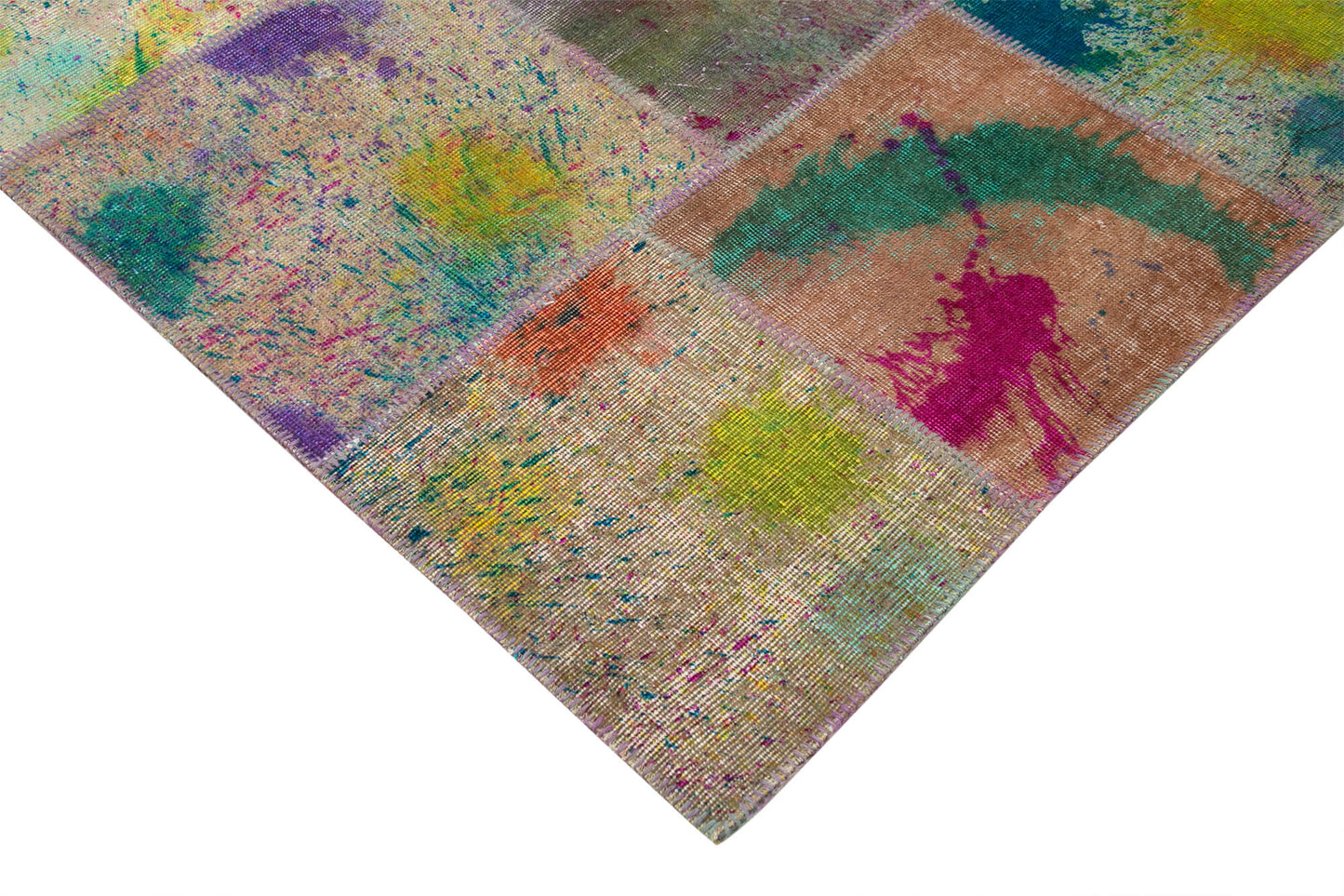 10x13 Multicolor Patchwork Rug - 10499