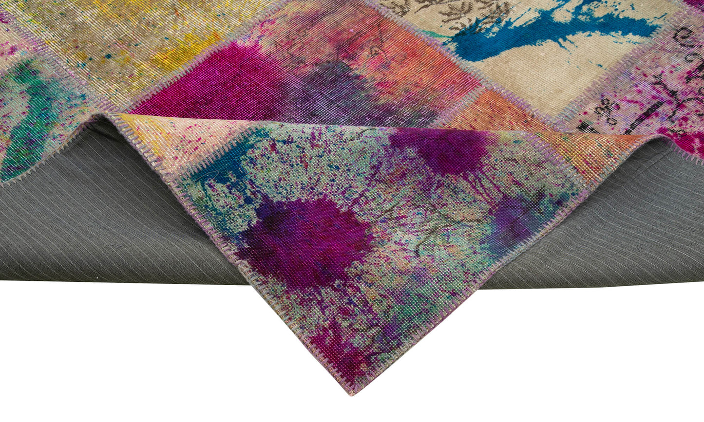10x13 Multicolor Patchwork Rug - 10499