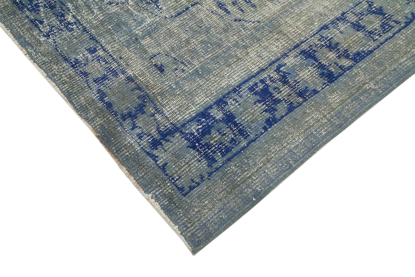 7x11 Blue Overdyed Rug - 16627