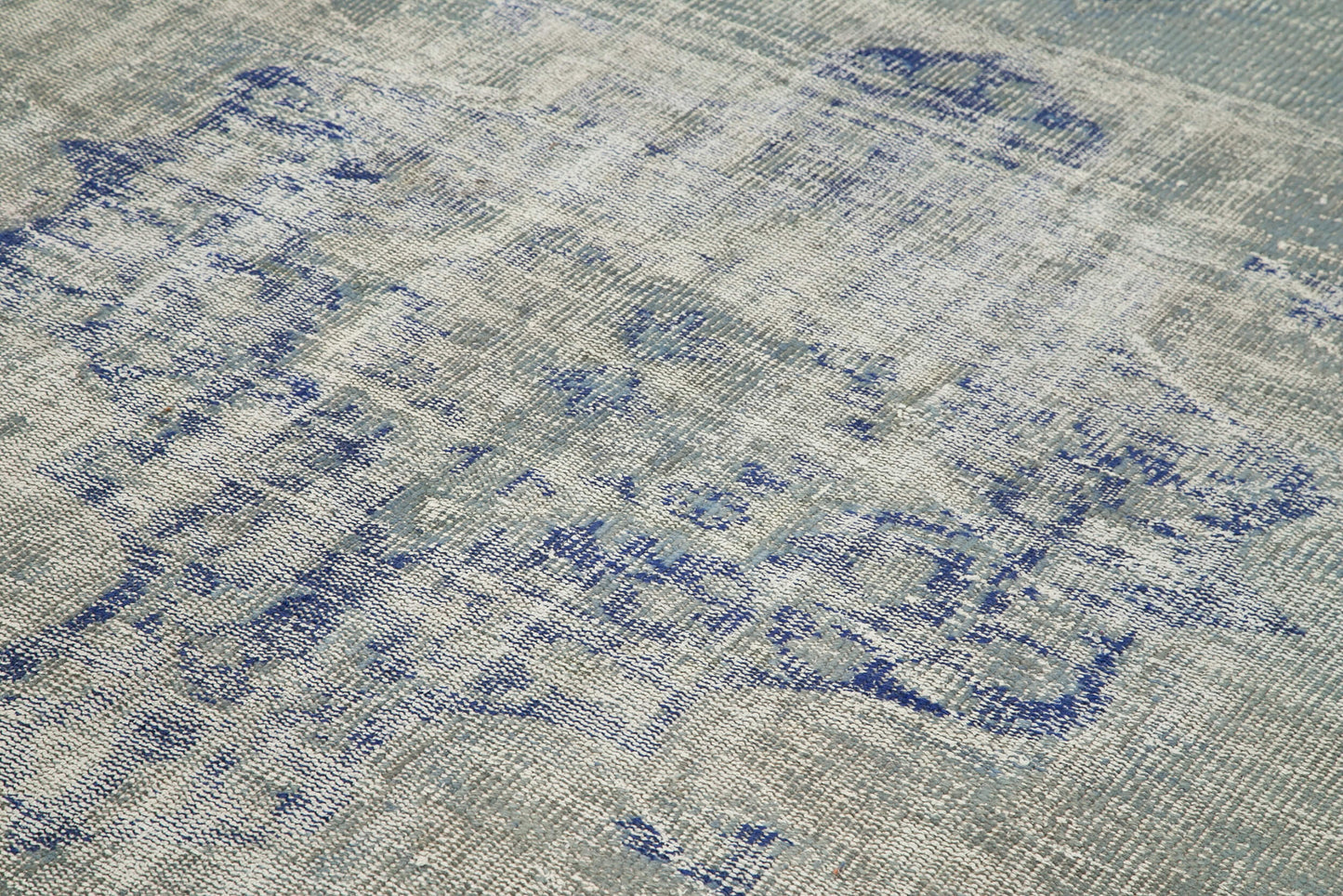 7x11 Blue Overdyed Rug - 16627