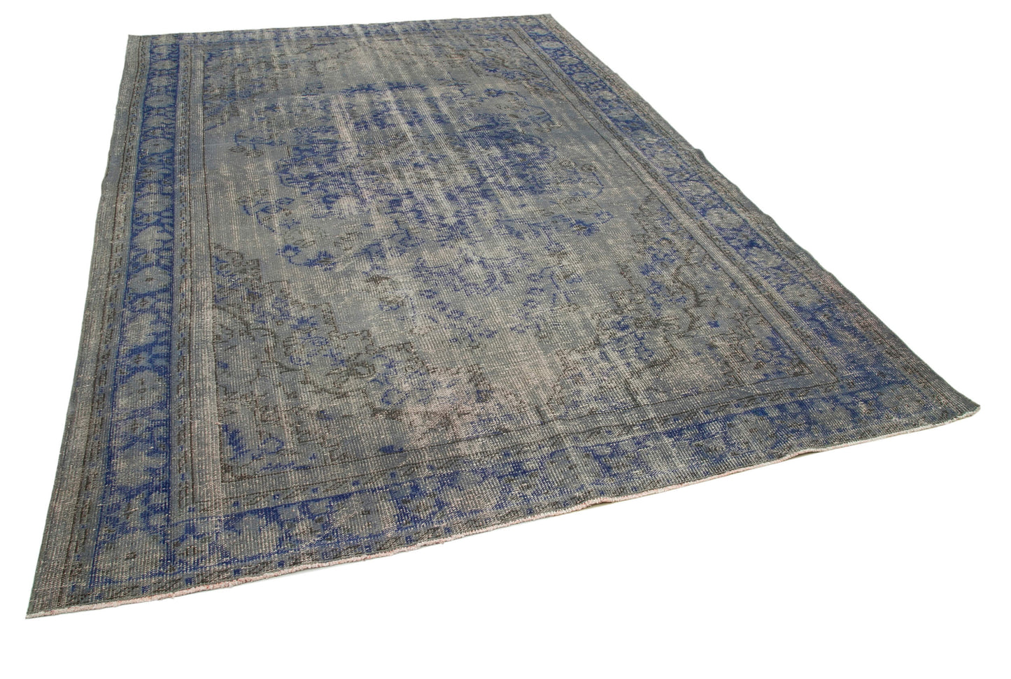 7x10 Grey Overdyed Rug - 16923