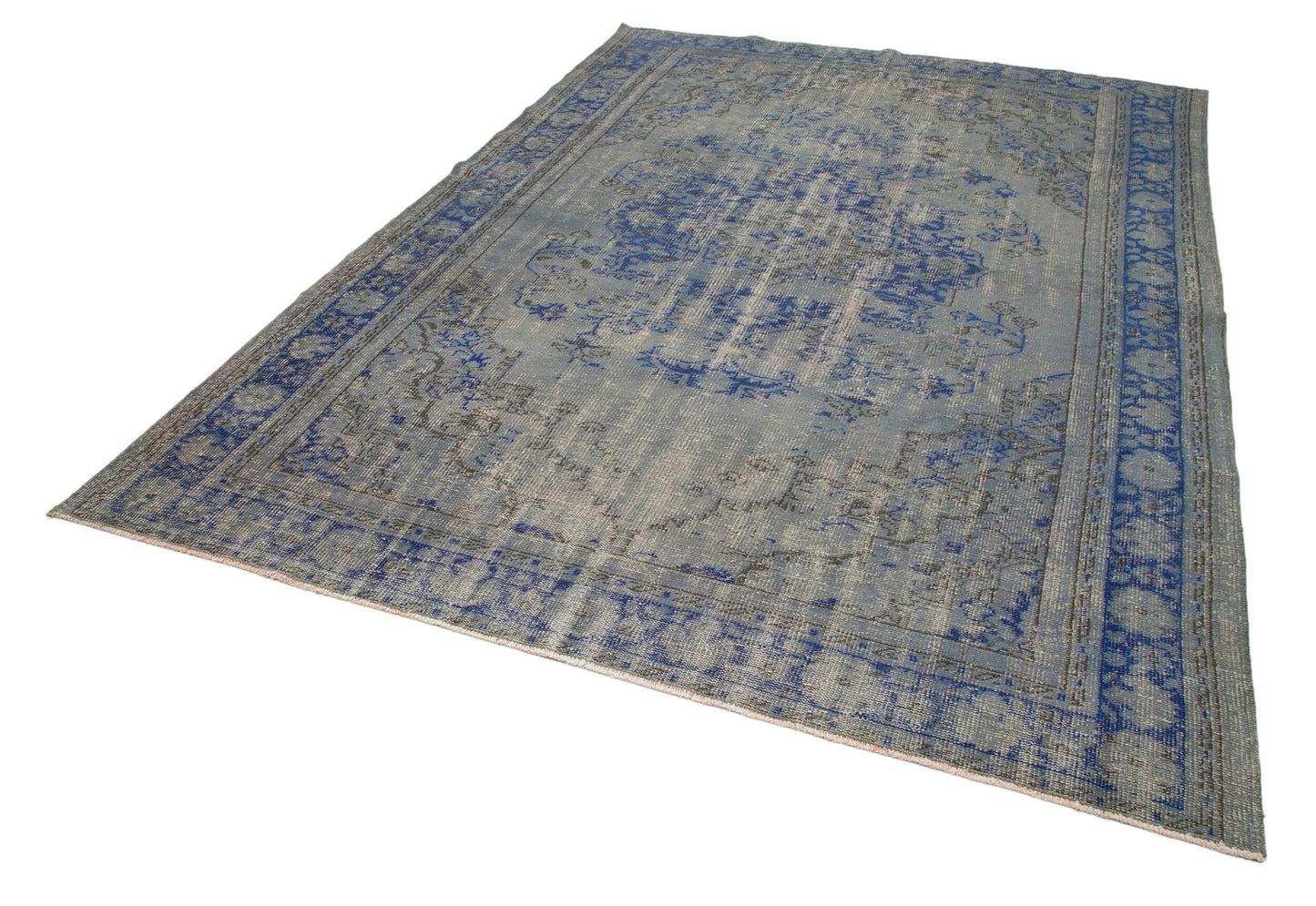 7x10 Grey Overdyed Rug - 16923