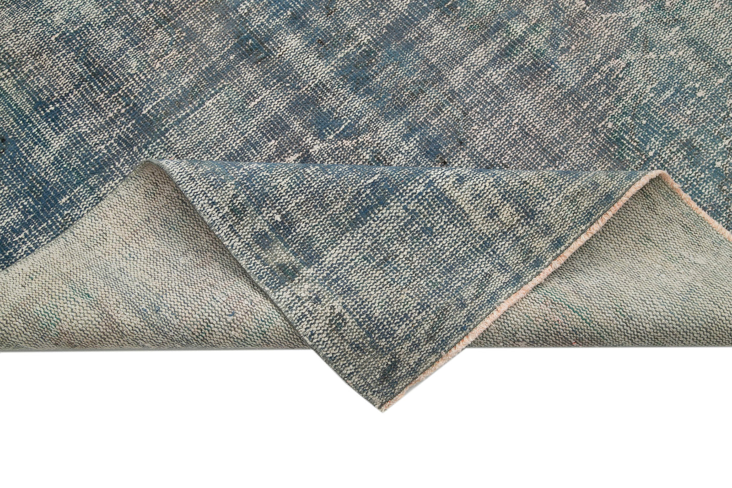 7x10 Blue Overdyed Rug - 19004