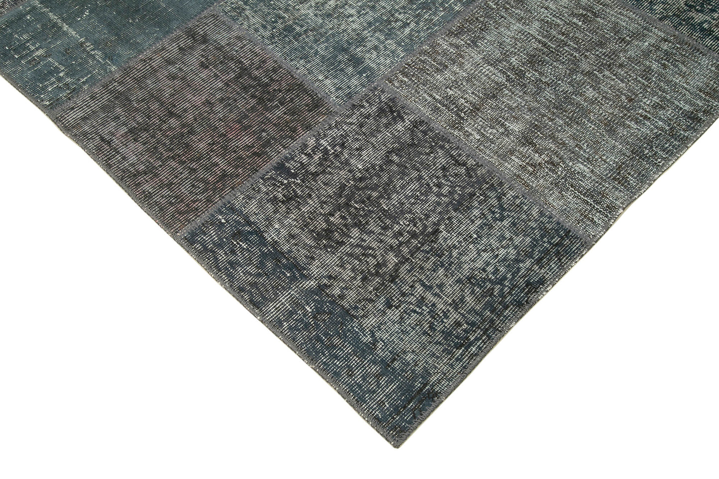 6x8 Grey Patchwork Rug - 20942