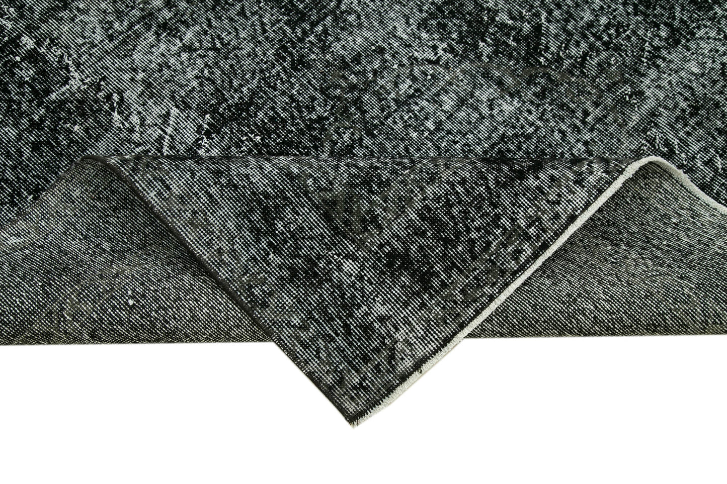 5x12 Black Turkish Over Dyed Runner Rug - 21733