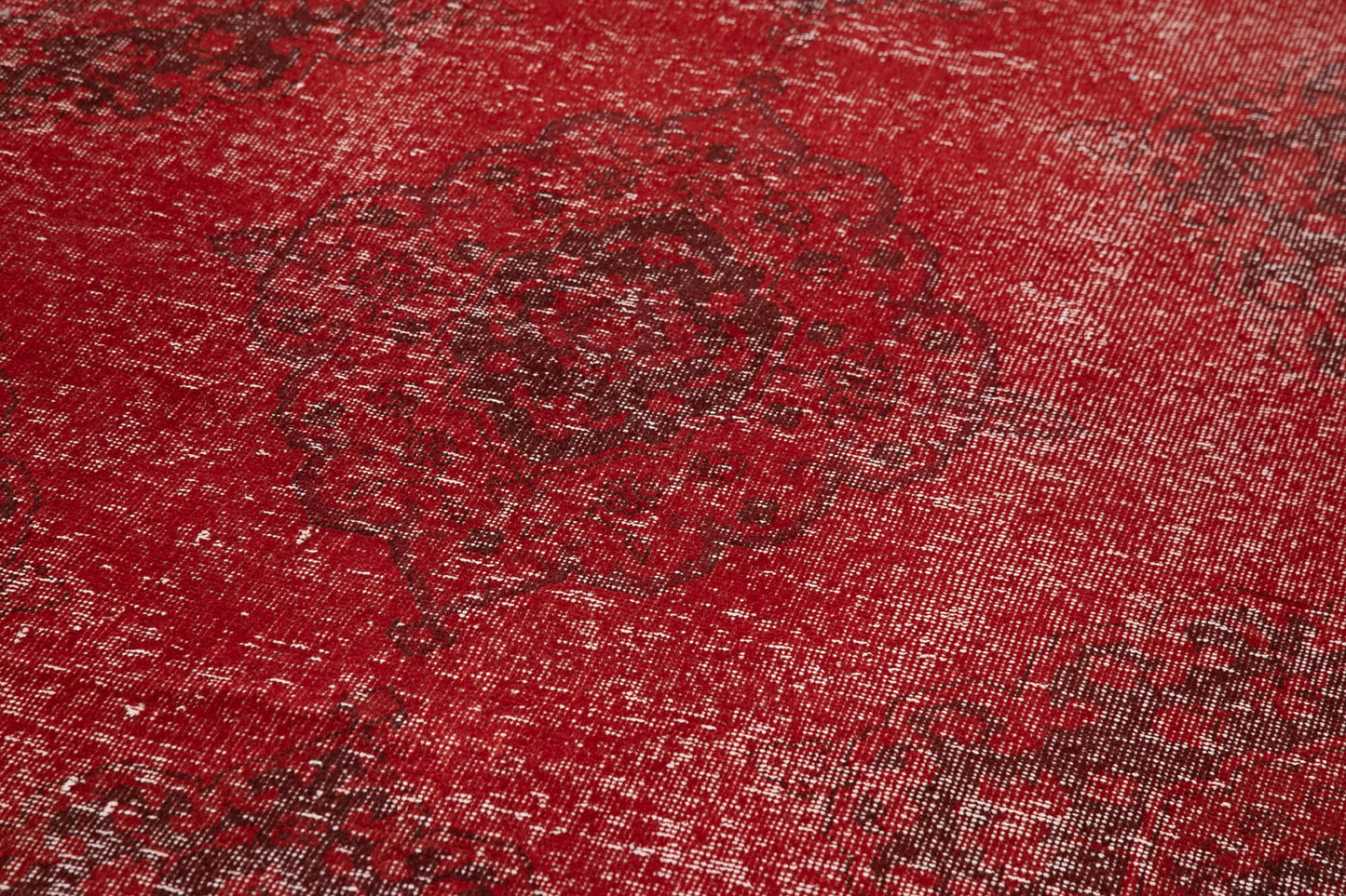 5x14 Red Turkish Over Dyed Runner Rug - 21737