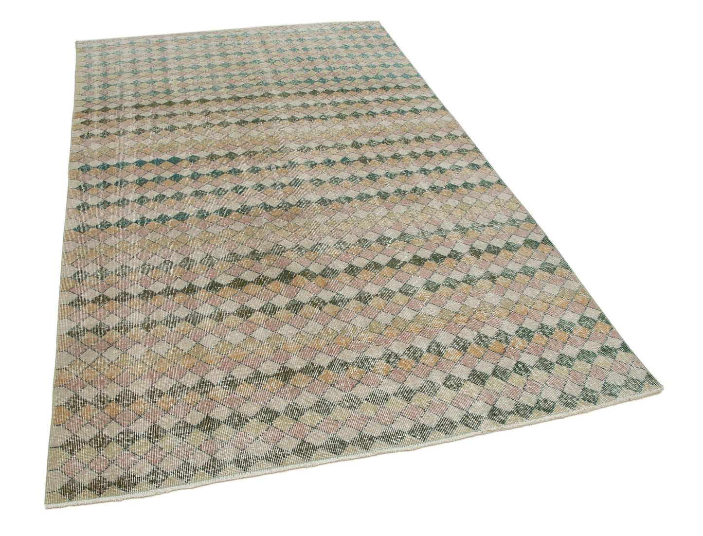 5x8 Multicolor Bohemian Rug - 21766