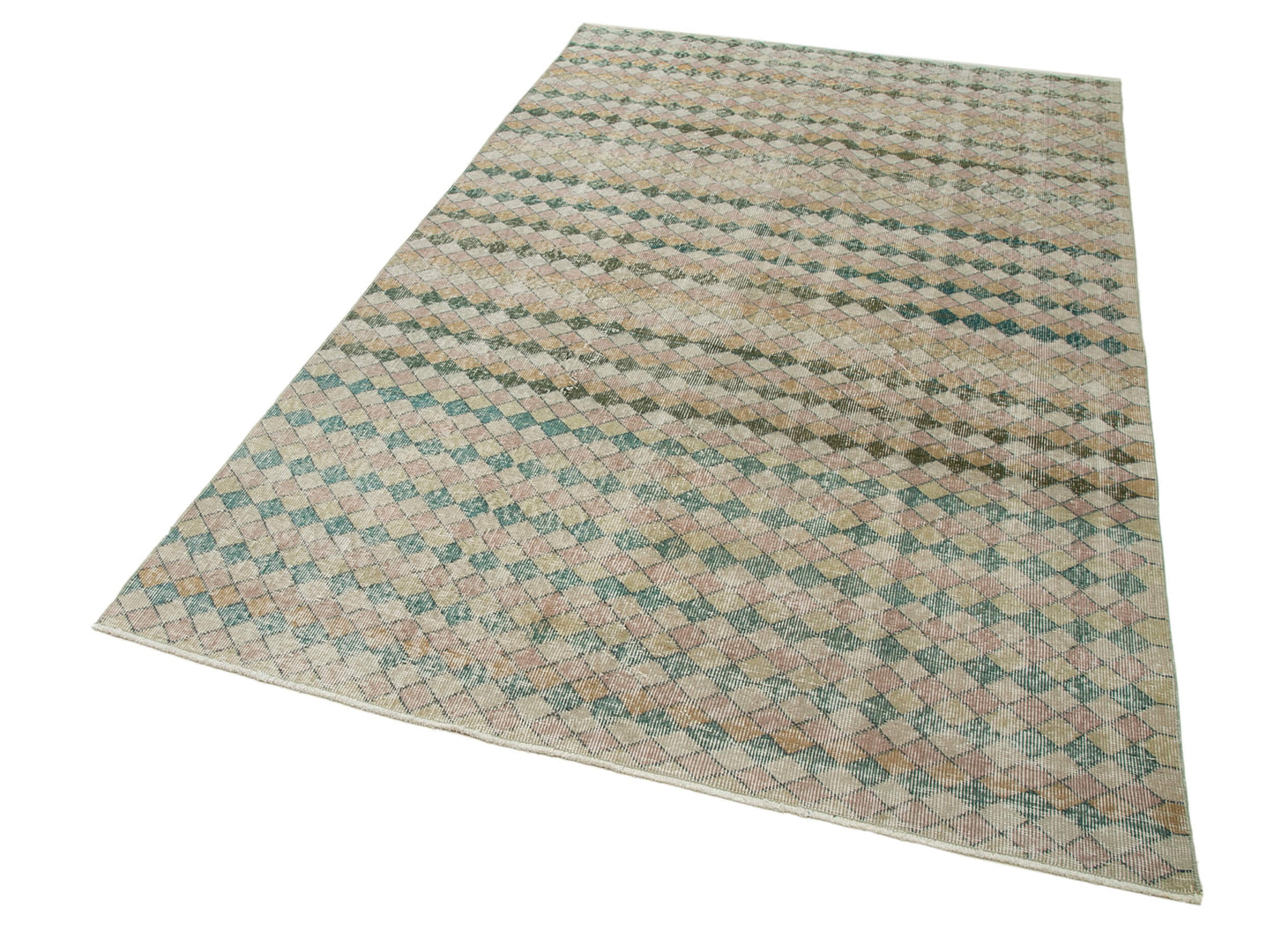5x8 Multicolor Bohemian Rug - 21766