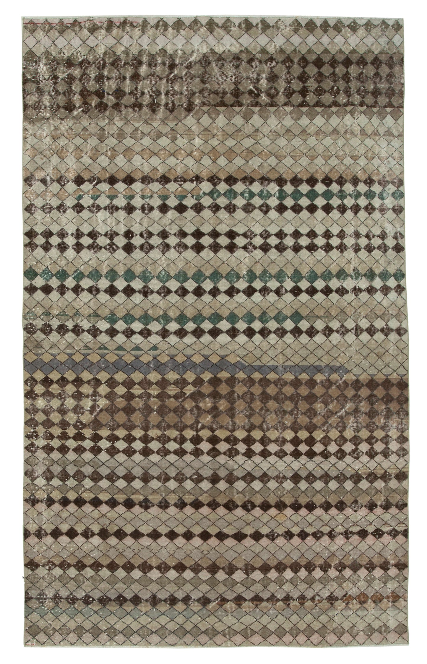 6x9 Beige Bohemian Rug - 21767