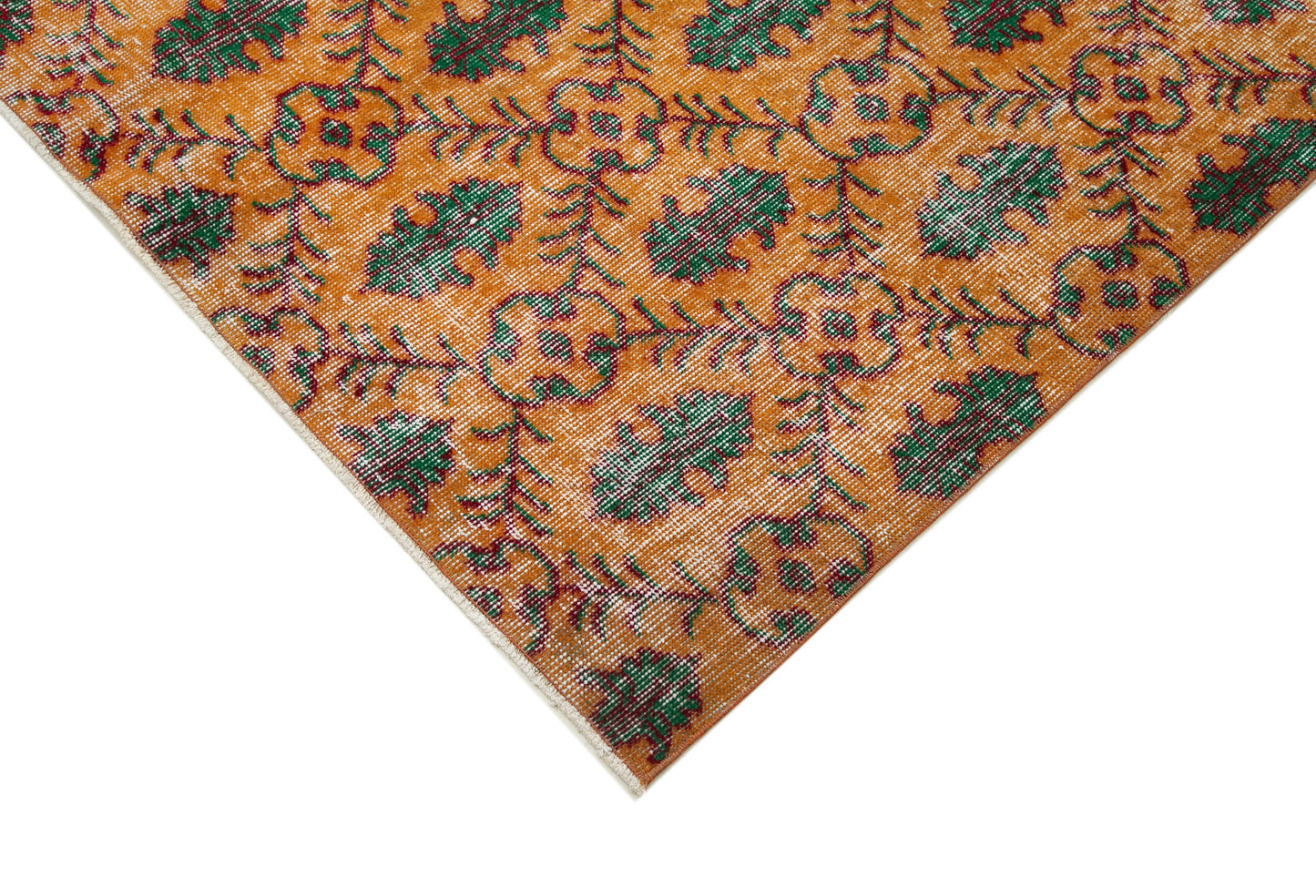 5x8 Orange Bohemian Rug - 21773