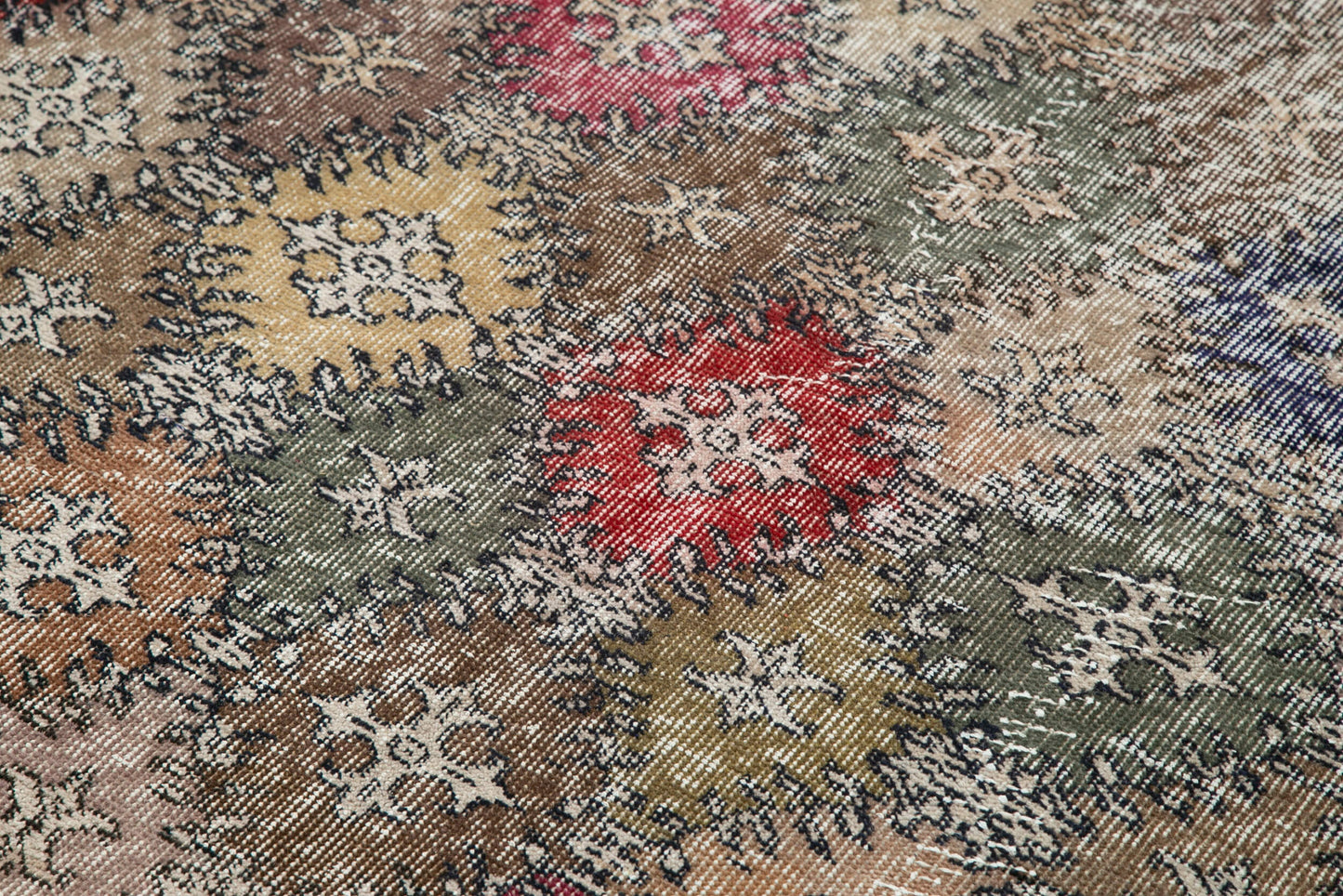 5x8 Multicolor Bohemian Rug - 21782