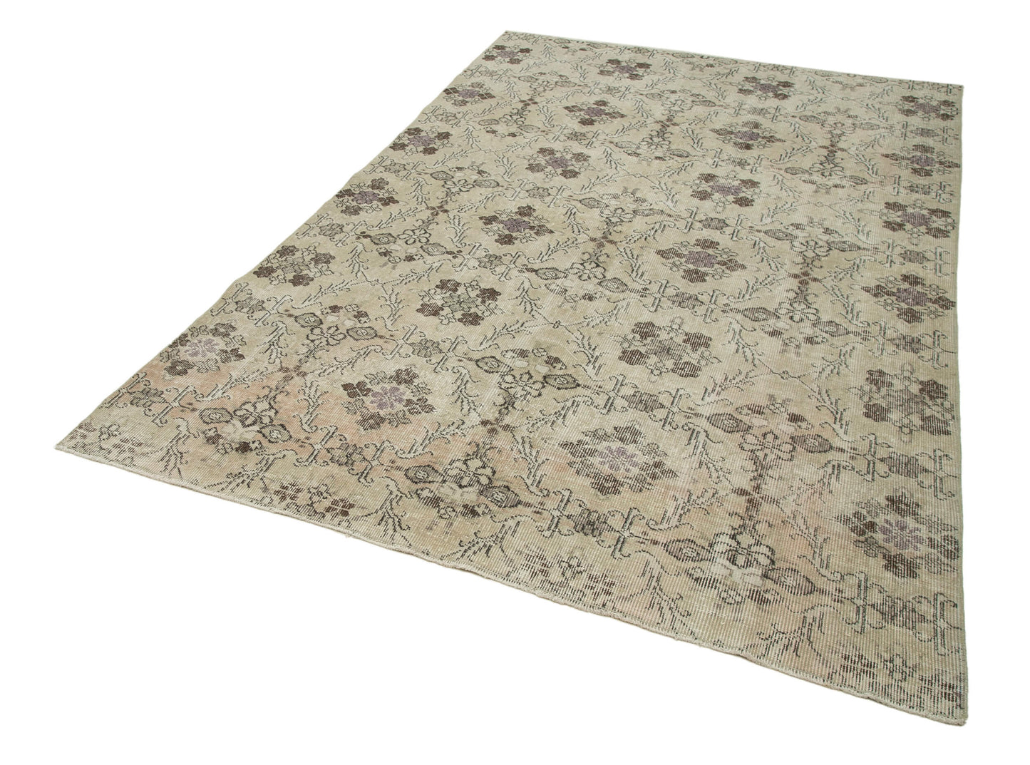 6x8 Beige Bohemian Rug - 21788