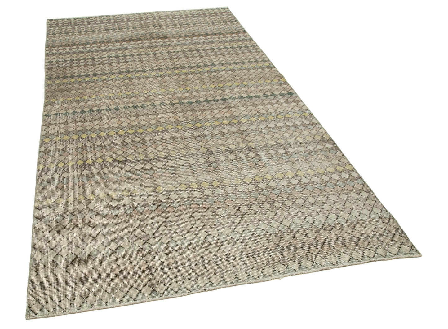 5x9 Beige Bohemian Rug - 21789