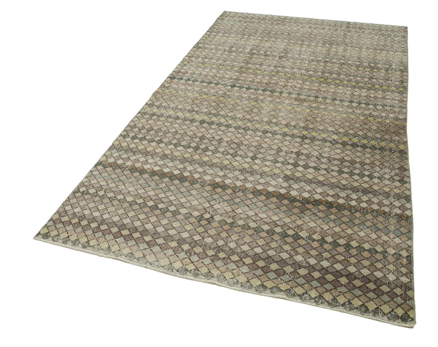 5x9 Beige Bohemian Rug - 21789