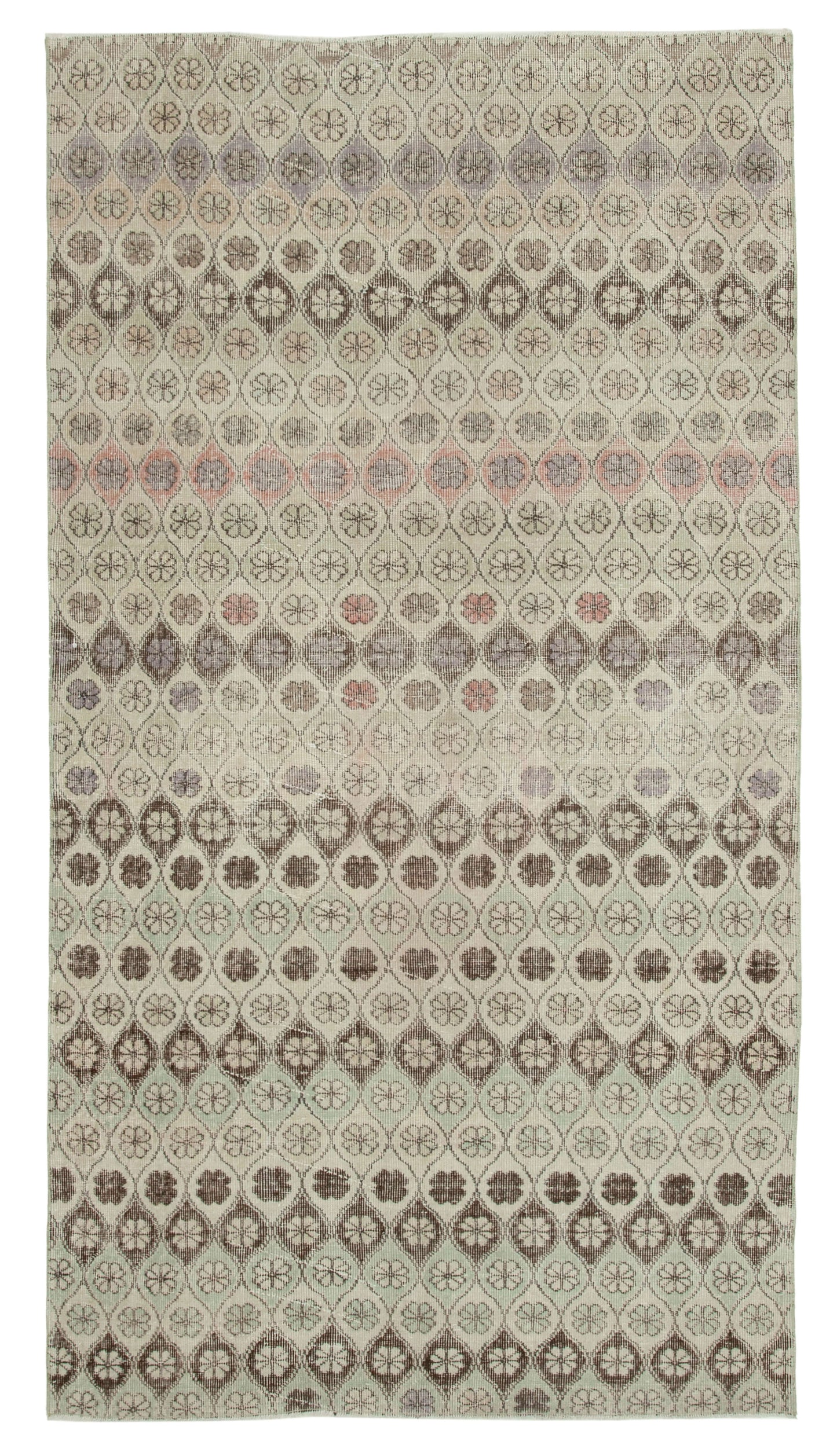 5x9 Beige Bohemian Rug - 21790