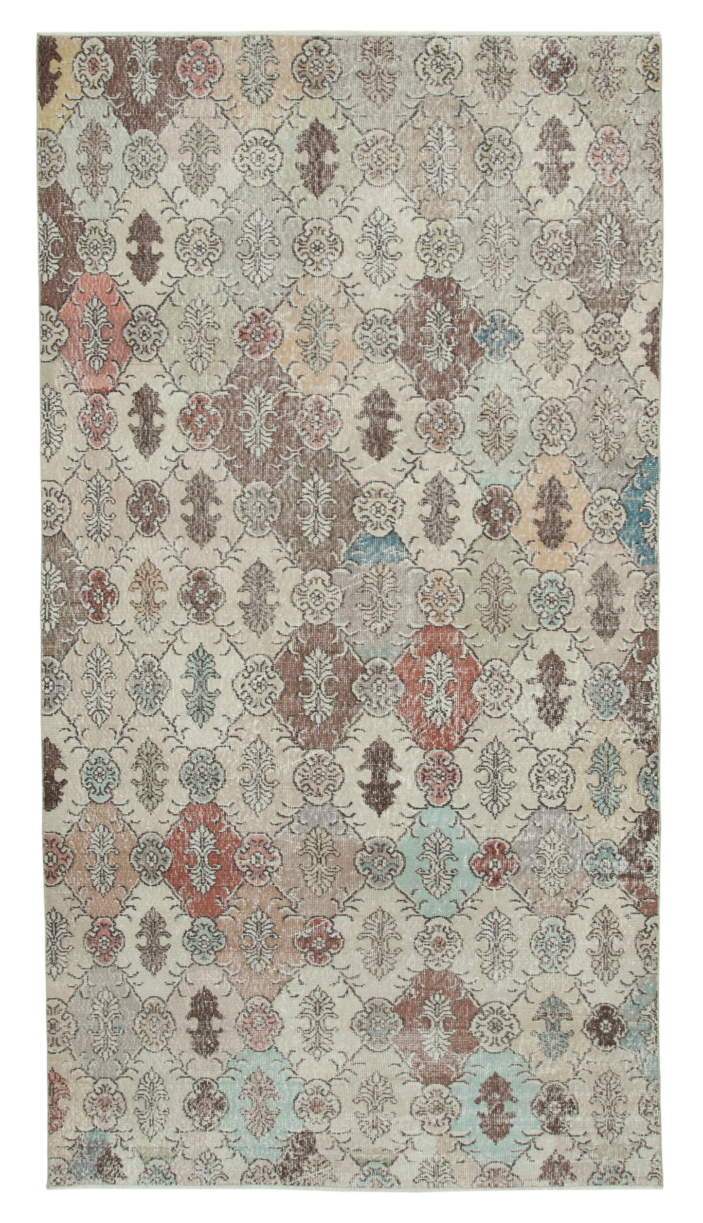 5x10 Beige Bohemian Rug - 21791