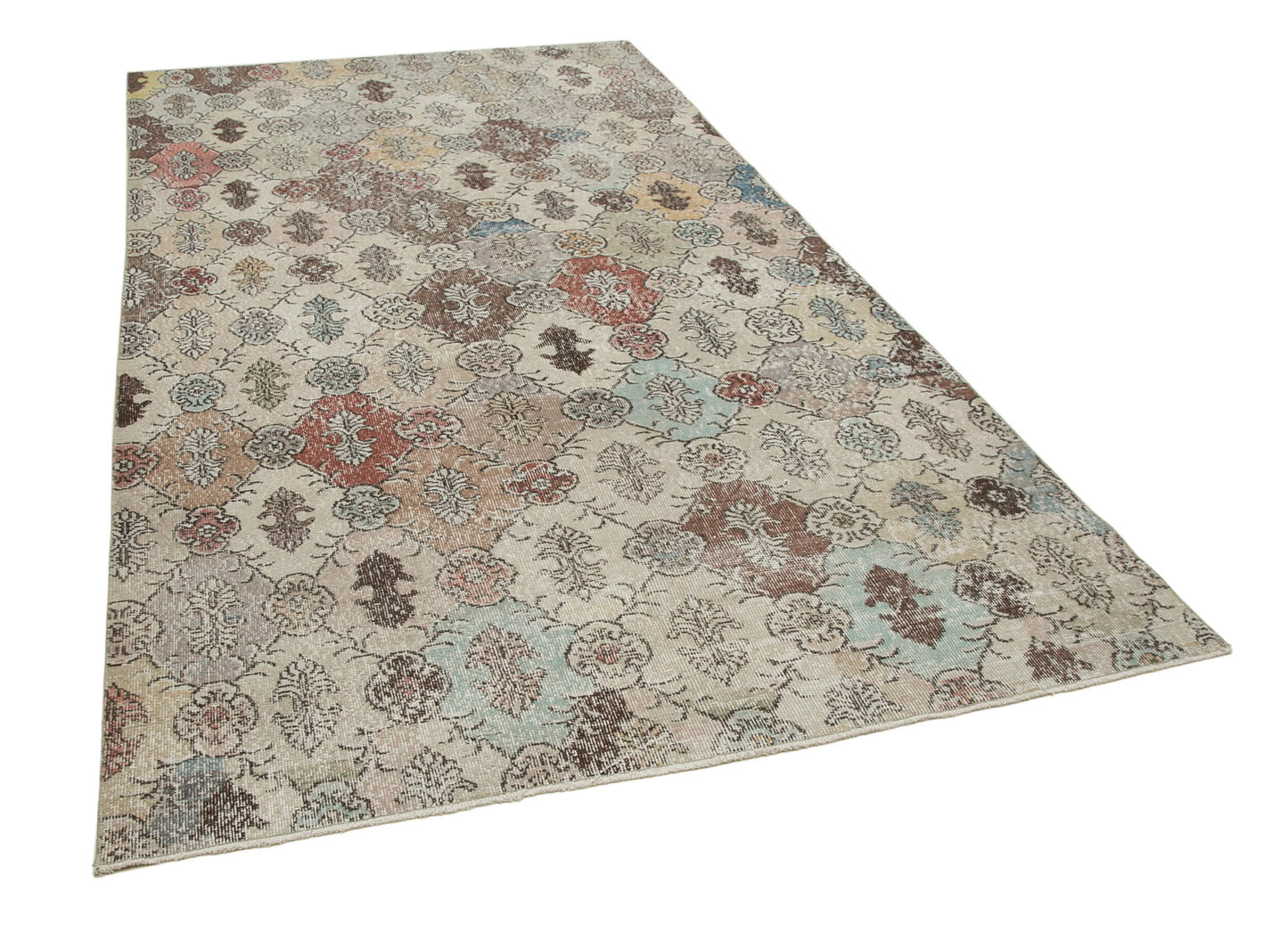 5x10 Beige Bohemian Rug - 21791