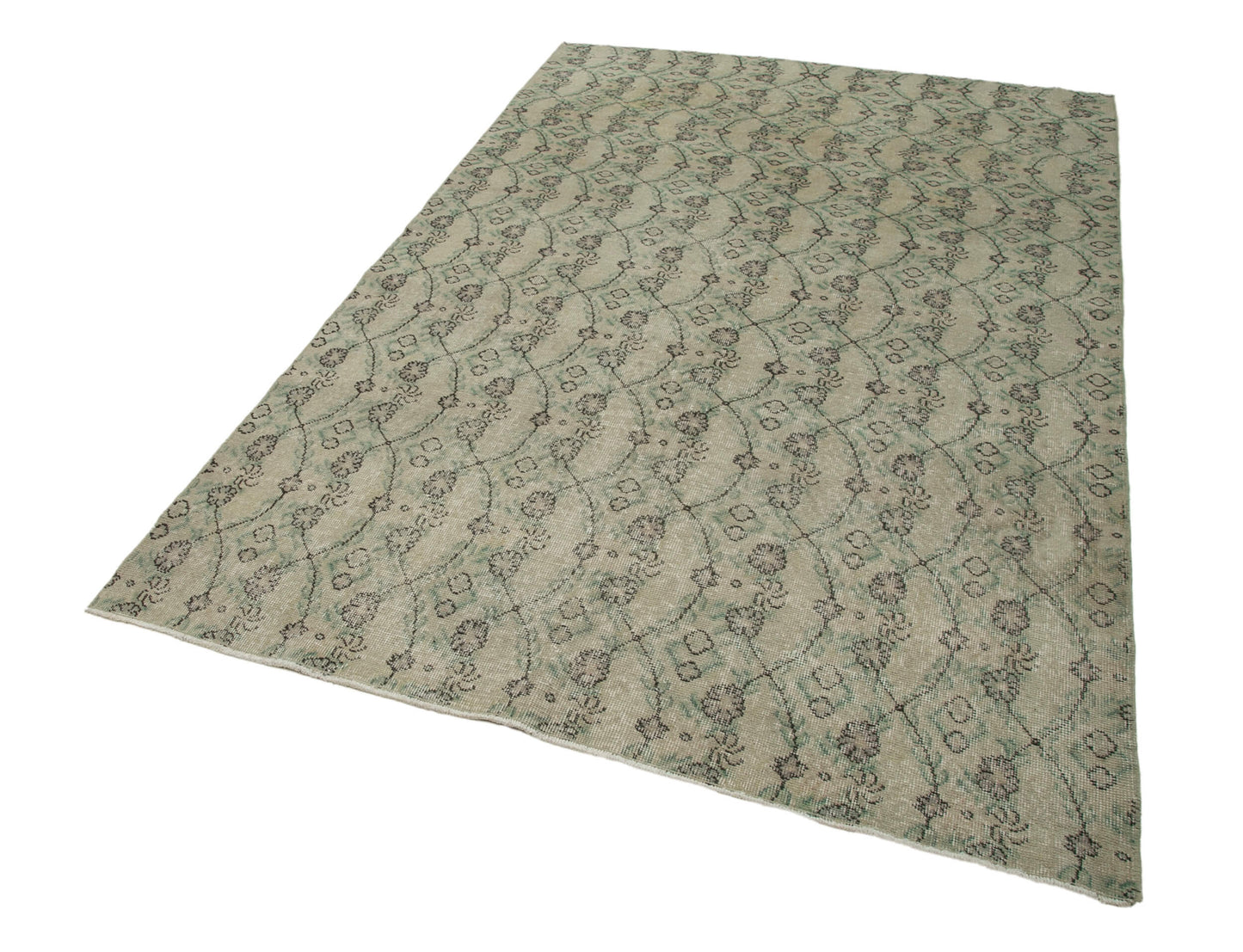 5x8 Beige Bohemian Rug - 21799