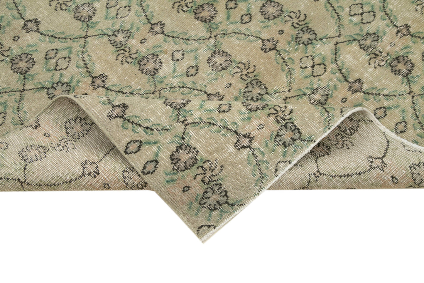 5x8 Beige Bohemian Rug - 21799