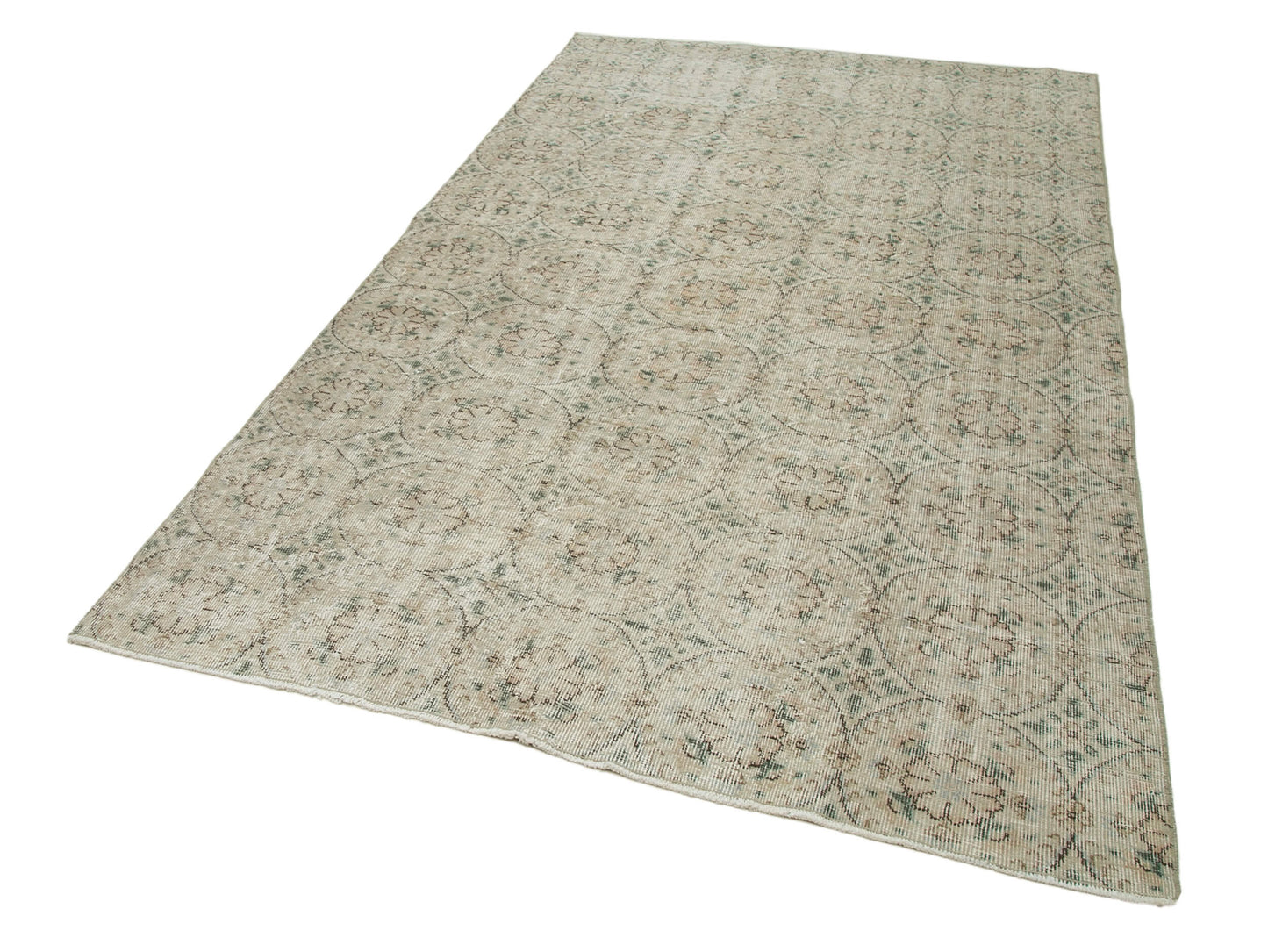 5x8 Beige Bohemian Rug - 21801