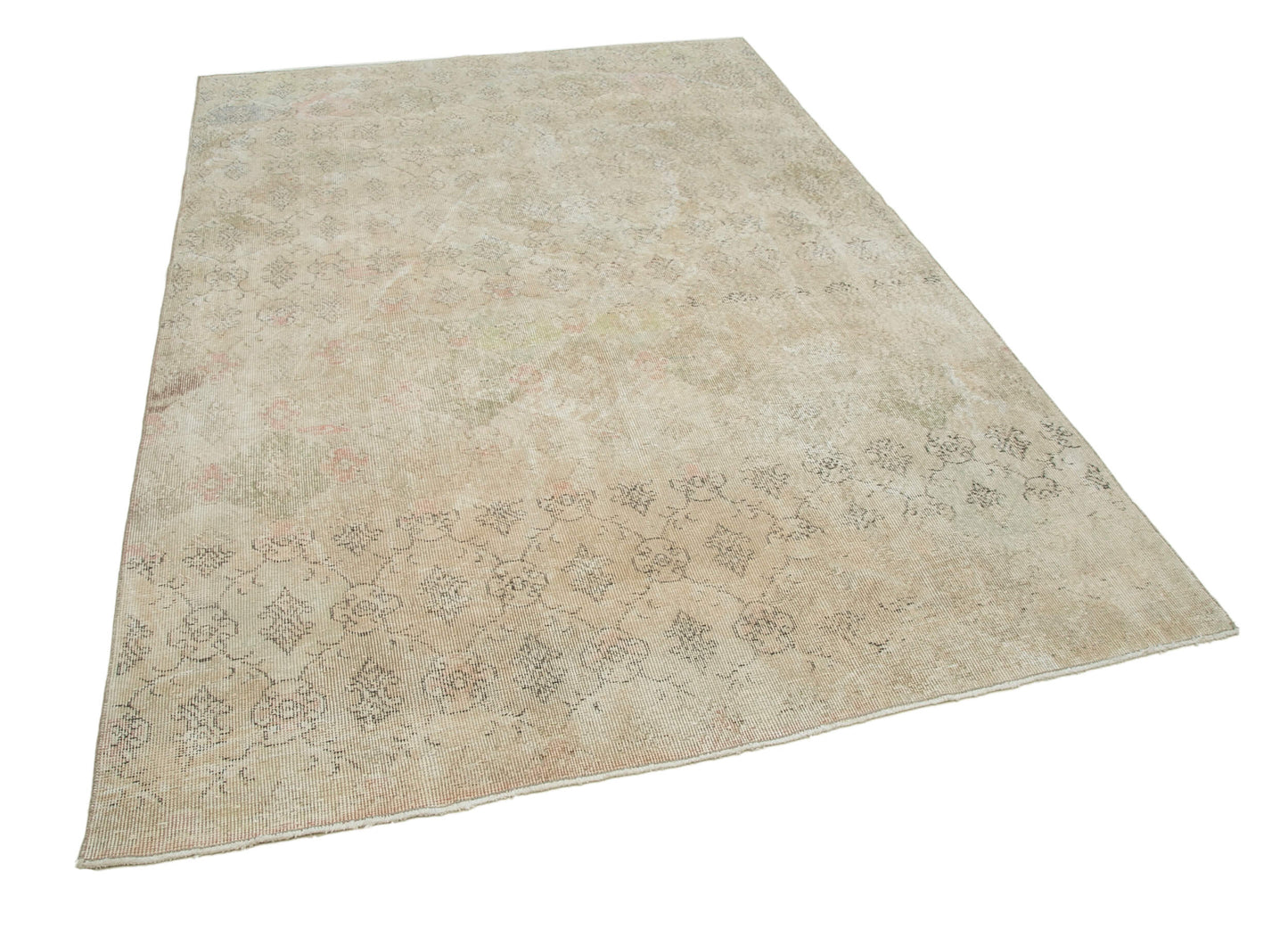 6x8 Beige Bohemian Rug - 21807
