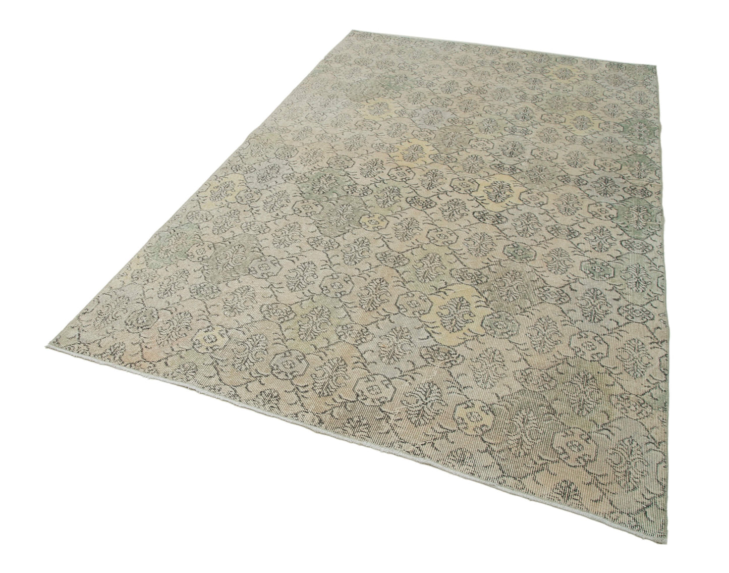 5x9 Beige Bohemian Rug - 21811