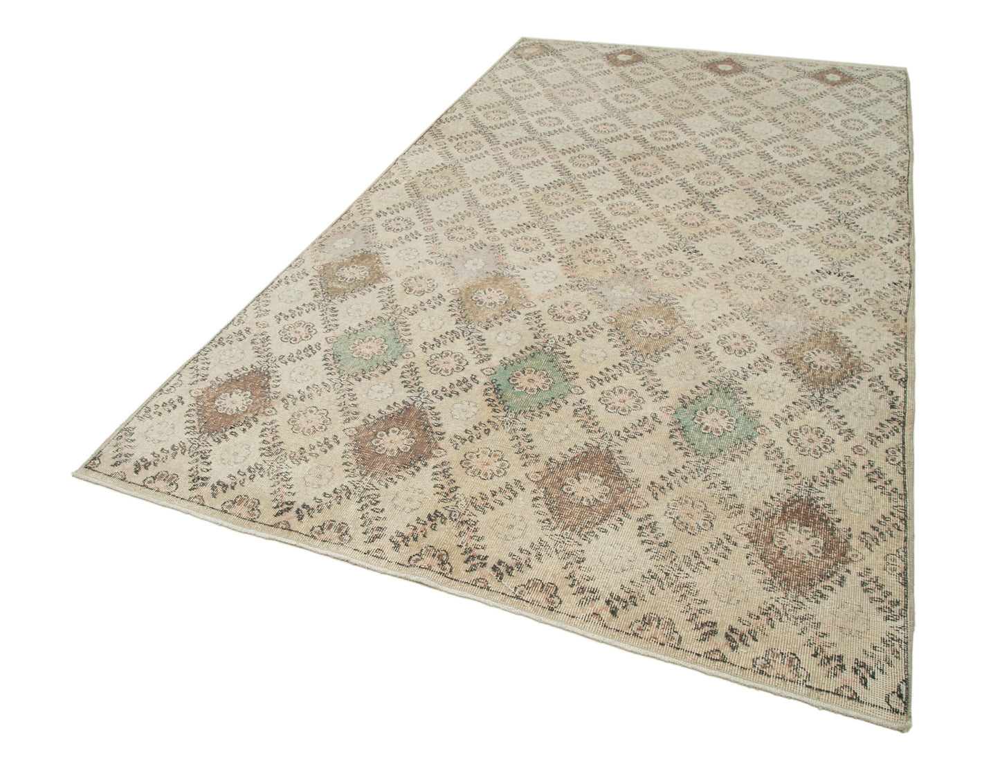 5x10 Beige Bohemian Rug - 21812