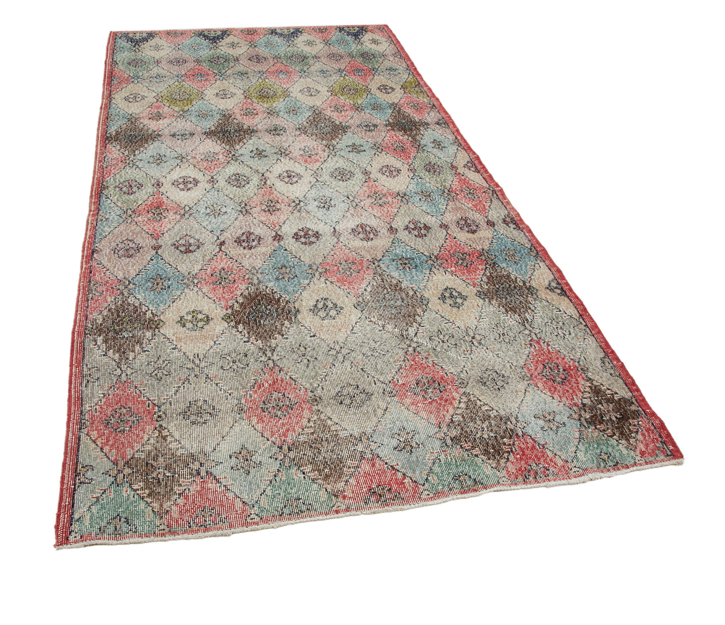 4x9 Multicolor Bohemian Rug - 21820