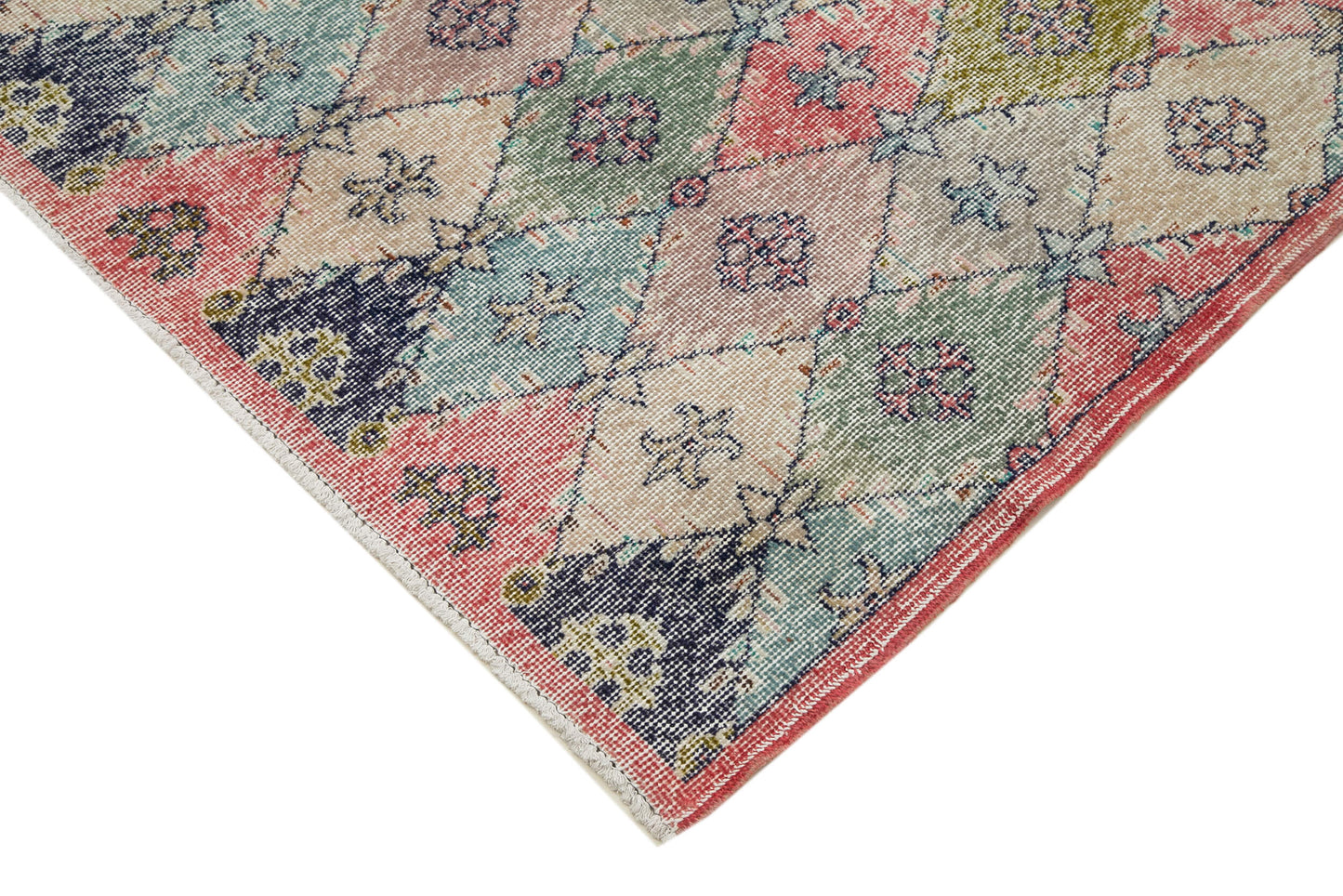 4x9 Multicolor Bohemian Rug - 21820