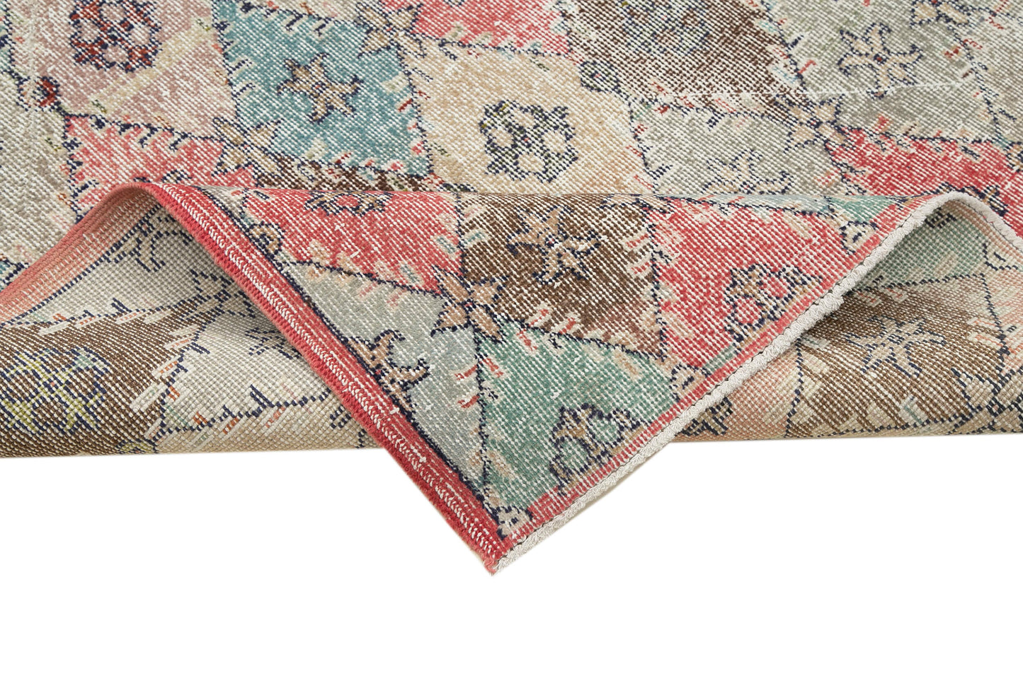 4x9 Multicolor Bohemian Rug - 21820