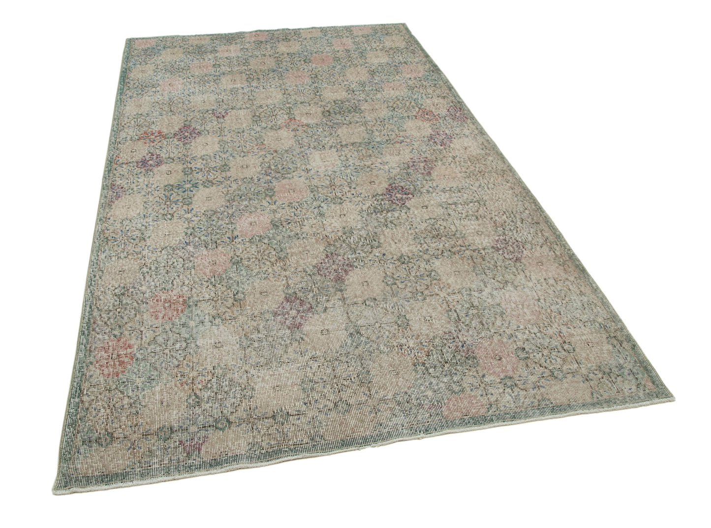 5x8 Beige Bohemian Rug - 21837