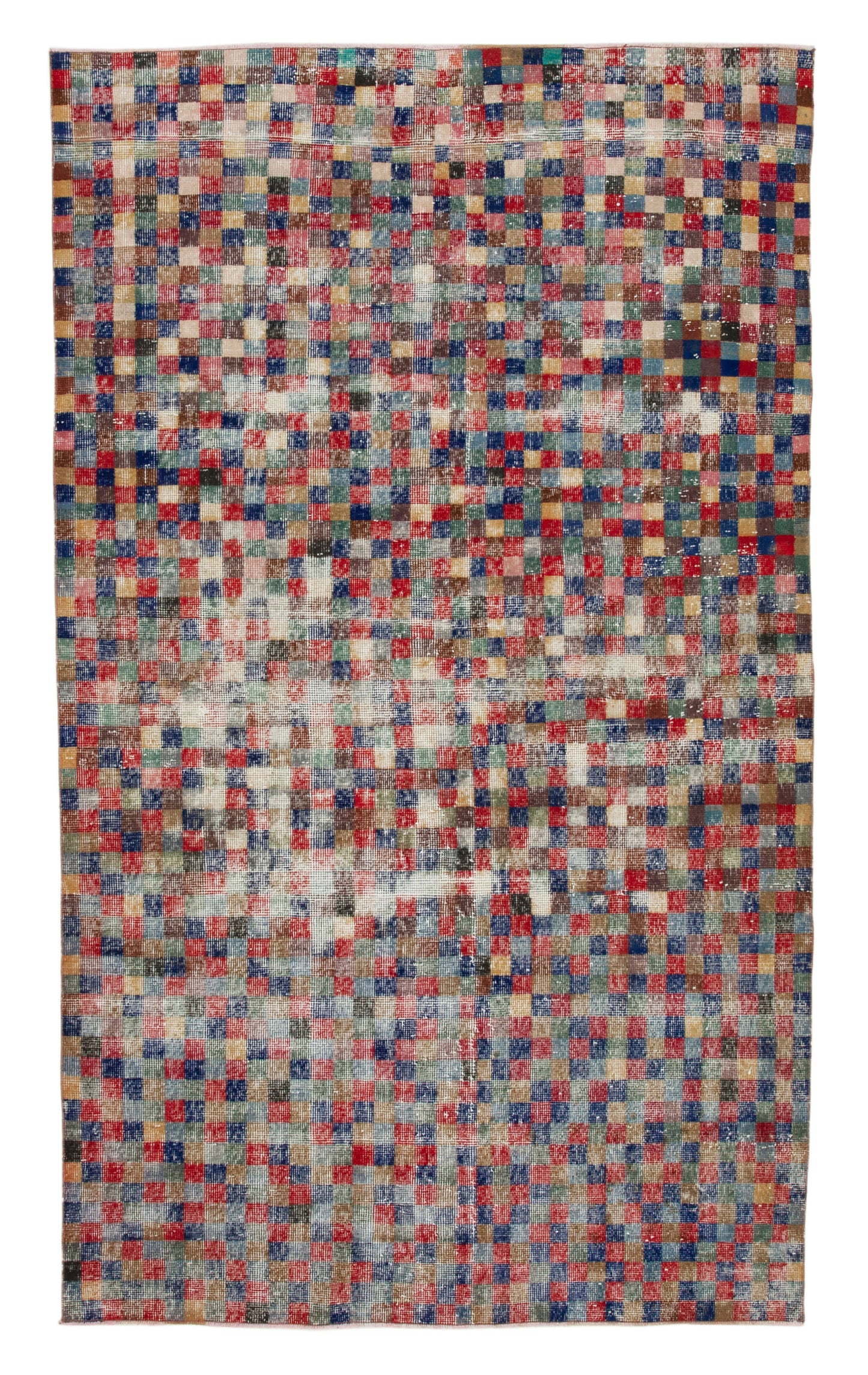 5x9 Red Bohemian Rug - 21850