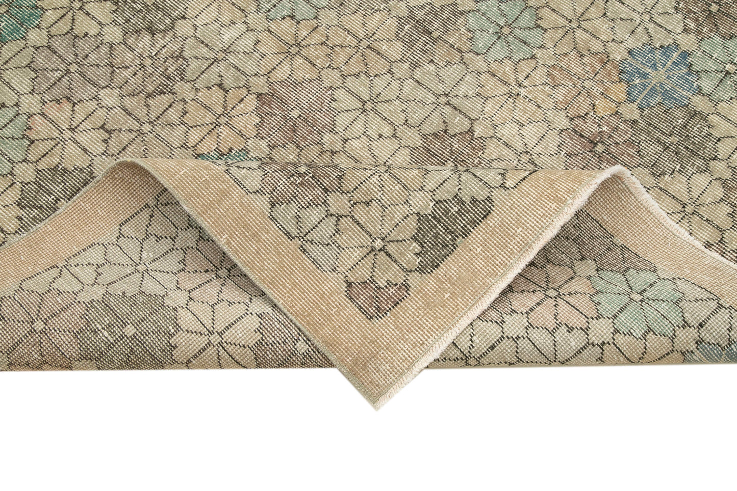 5x9 Beige Bohemian Rug - 21867