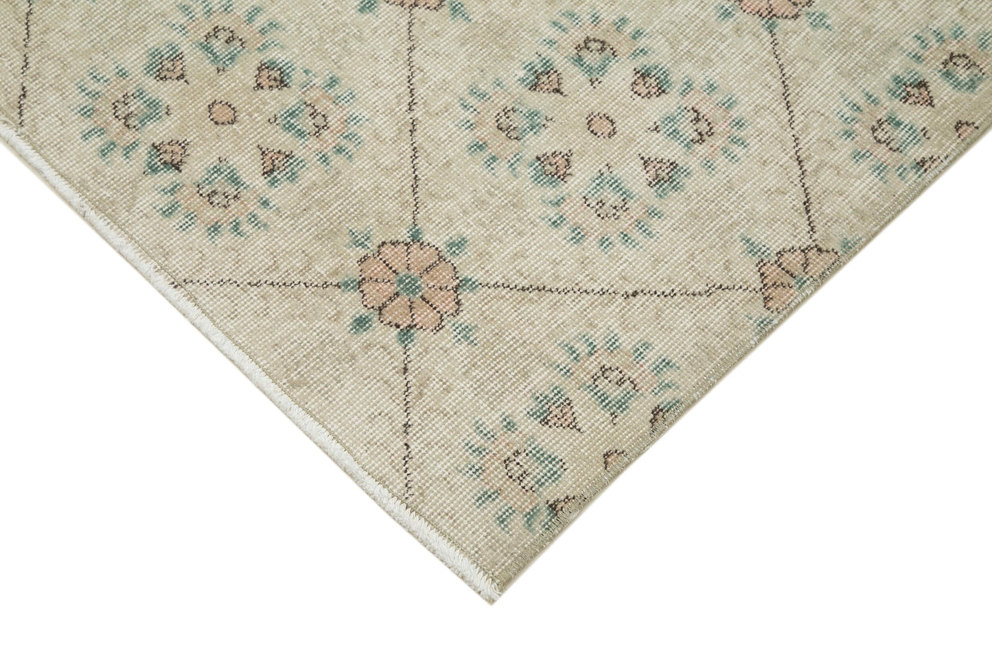 5x8 Beige Bohemian Rug - 21868