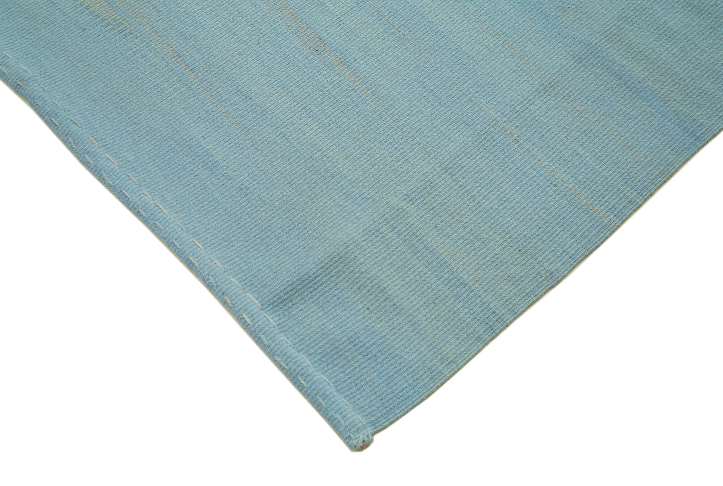 12x15 Blue Contemporary Kilim Rug - 21897