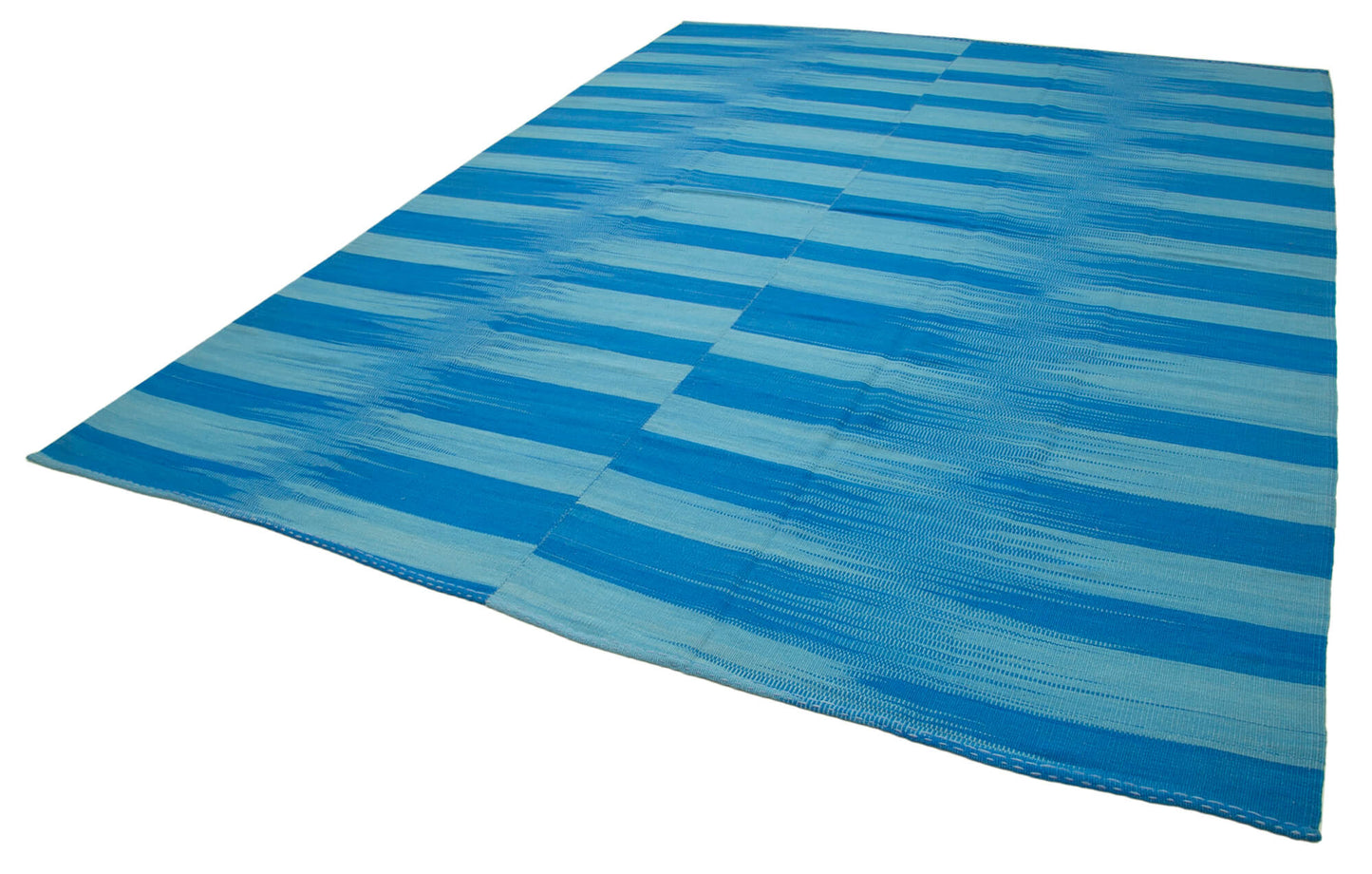 10x13 Blue Contemporary Kilim Rug - 21916