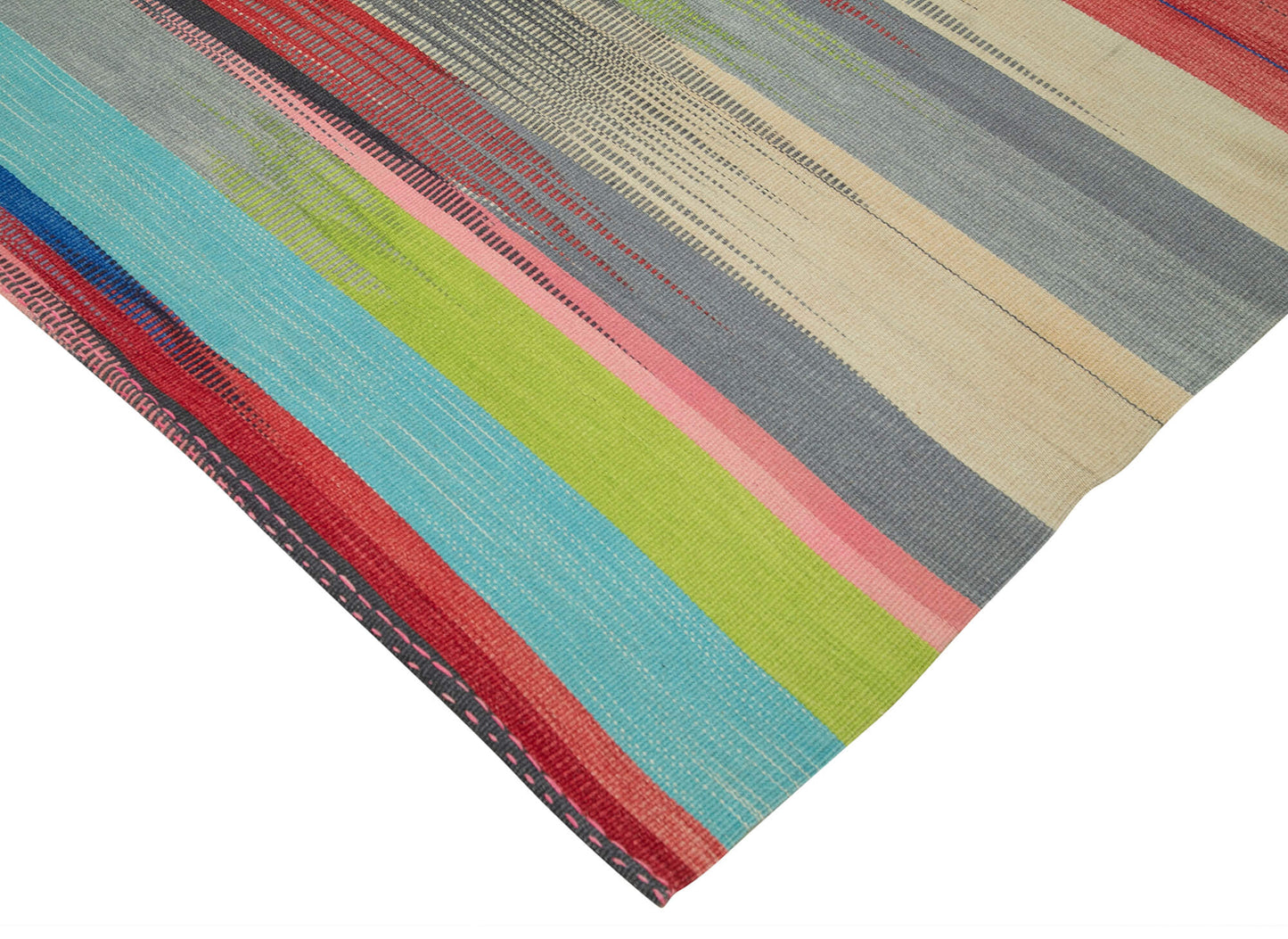 10x12 Multicolor Contemporary Kilim Rug - 21926