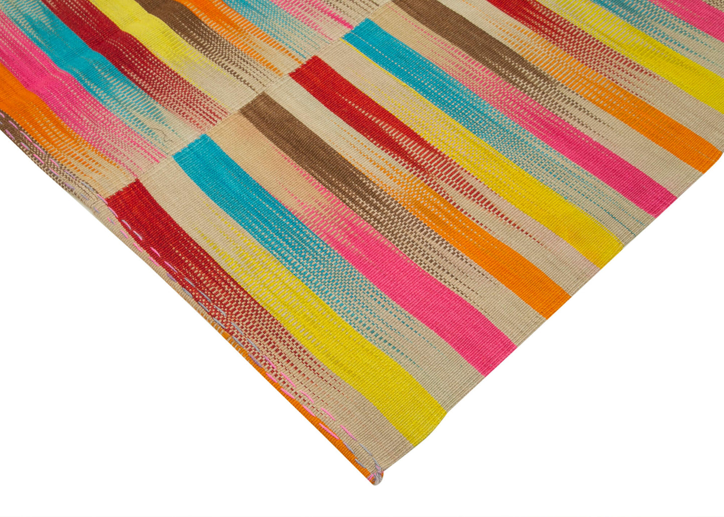 6x12 Multicolor Contemporary Kilim Rug - 21930