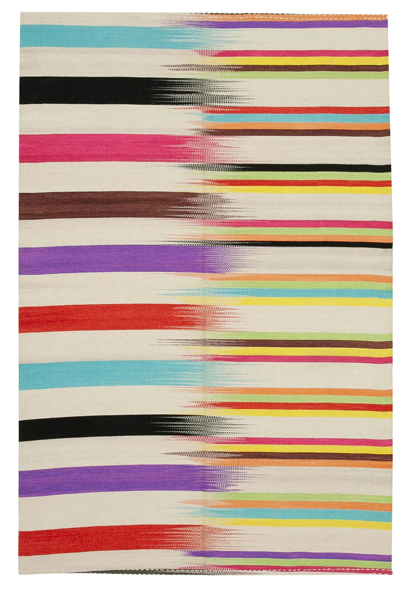 6x9 Multicolor Contemporary Kilim Rug - 21942