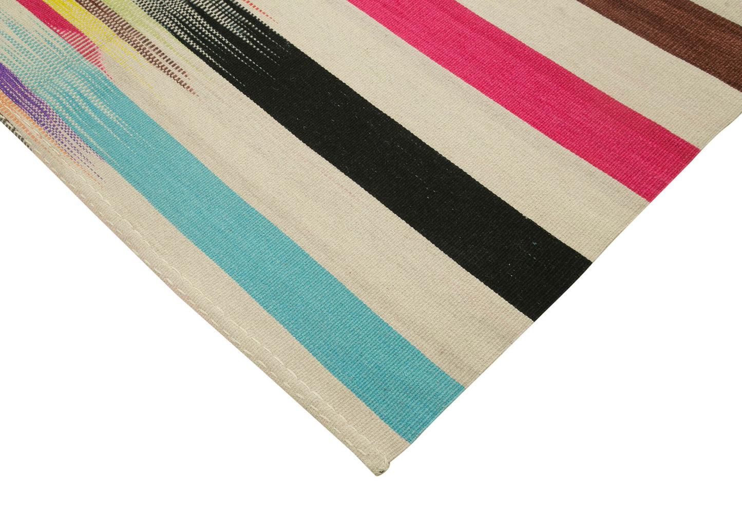 6x9 Multicolor Contemporary Kilim Rug - 21942