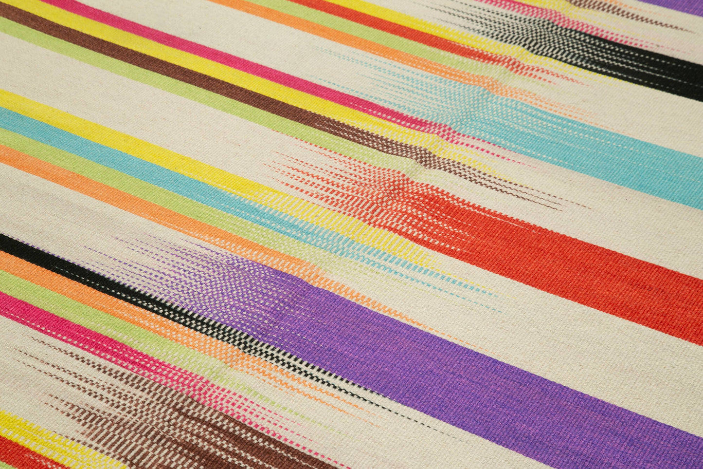 6x9 Multicolor Contemporary Kilim Rug - 21942