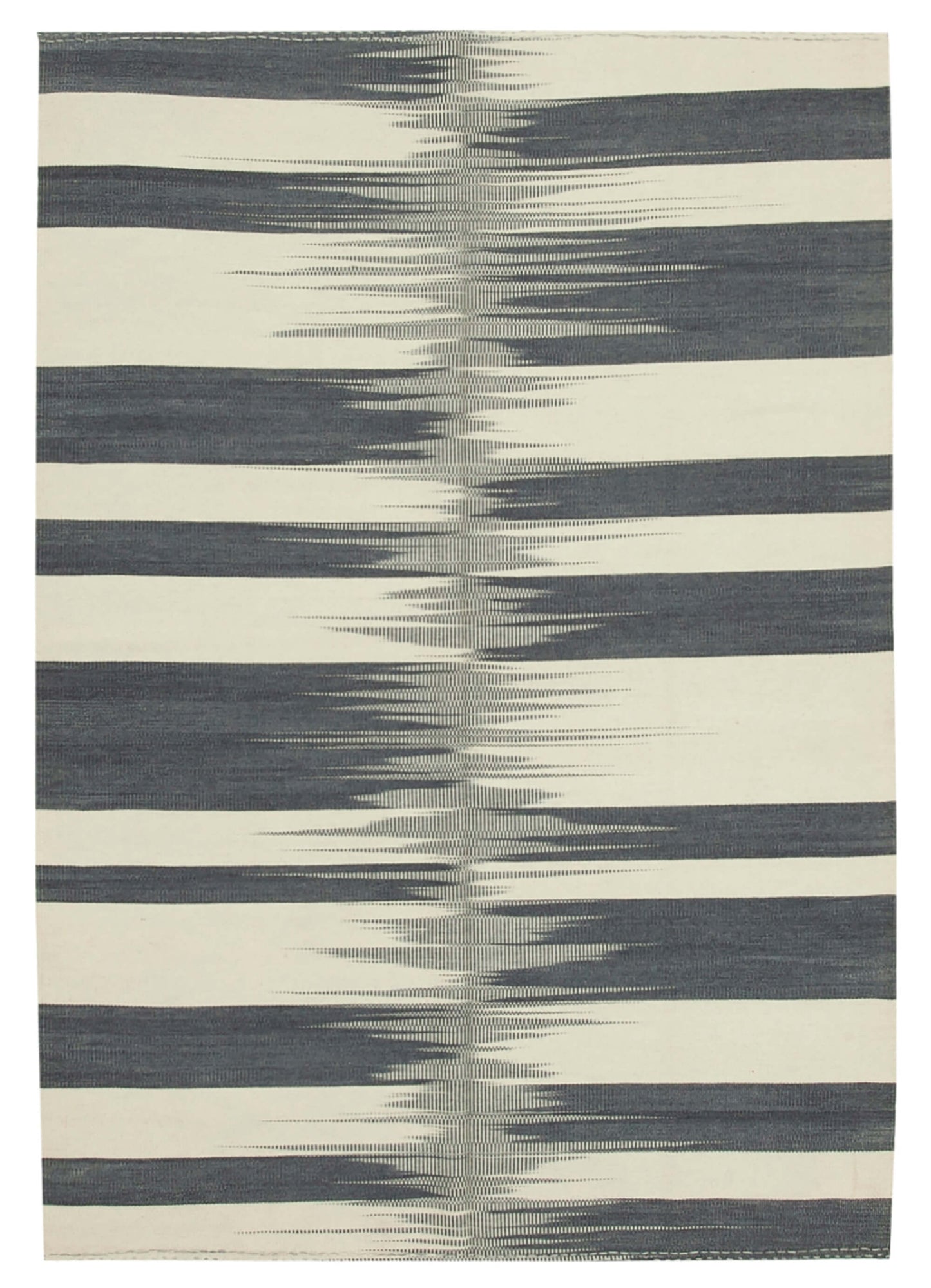 6x9 Beige Contemporary Kilim Rug - 21945