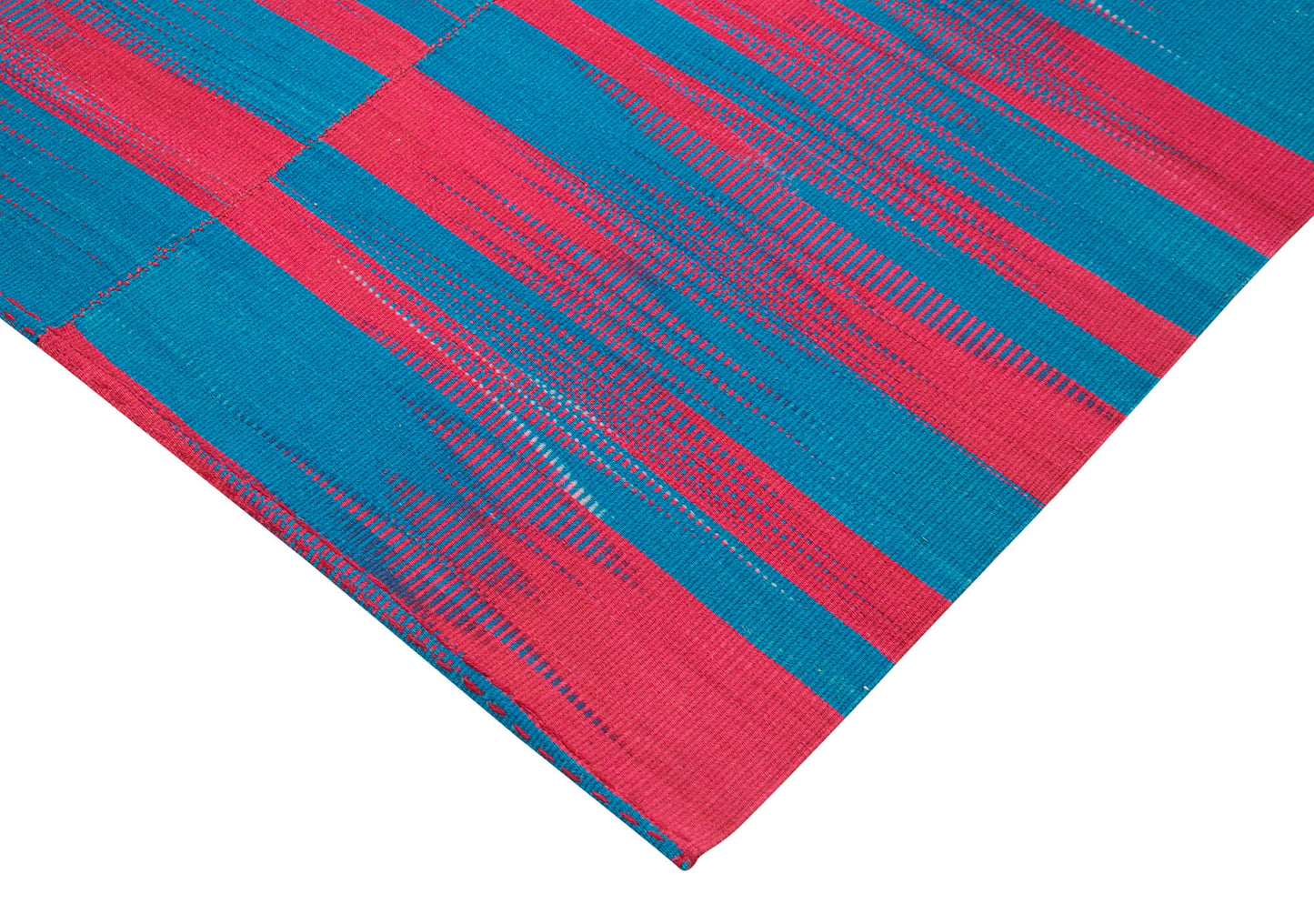 7x9 Multicolor Contemporary Kilim Rug - 21951